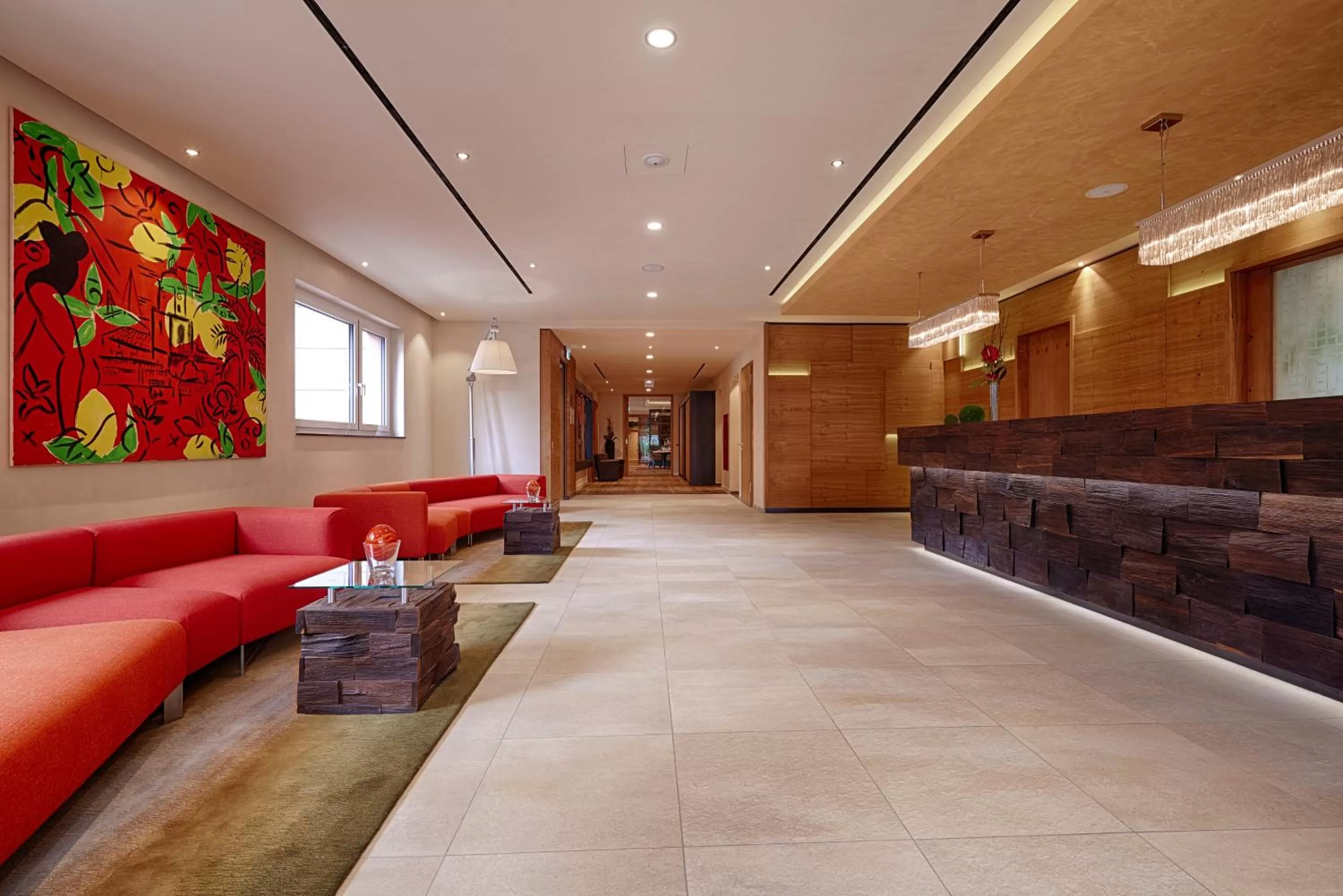 Lobby or reception in Kaisergarten Hotel Deidesheim