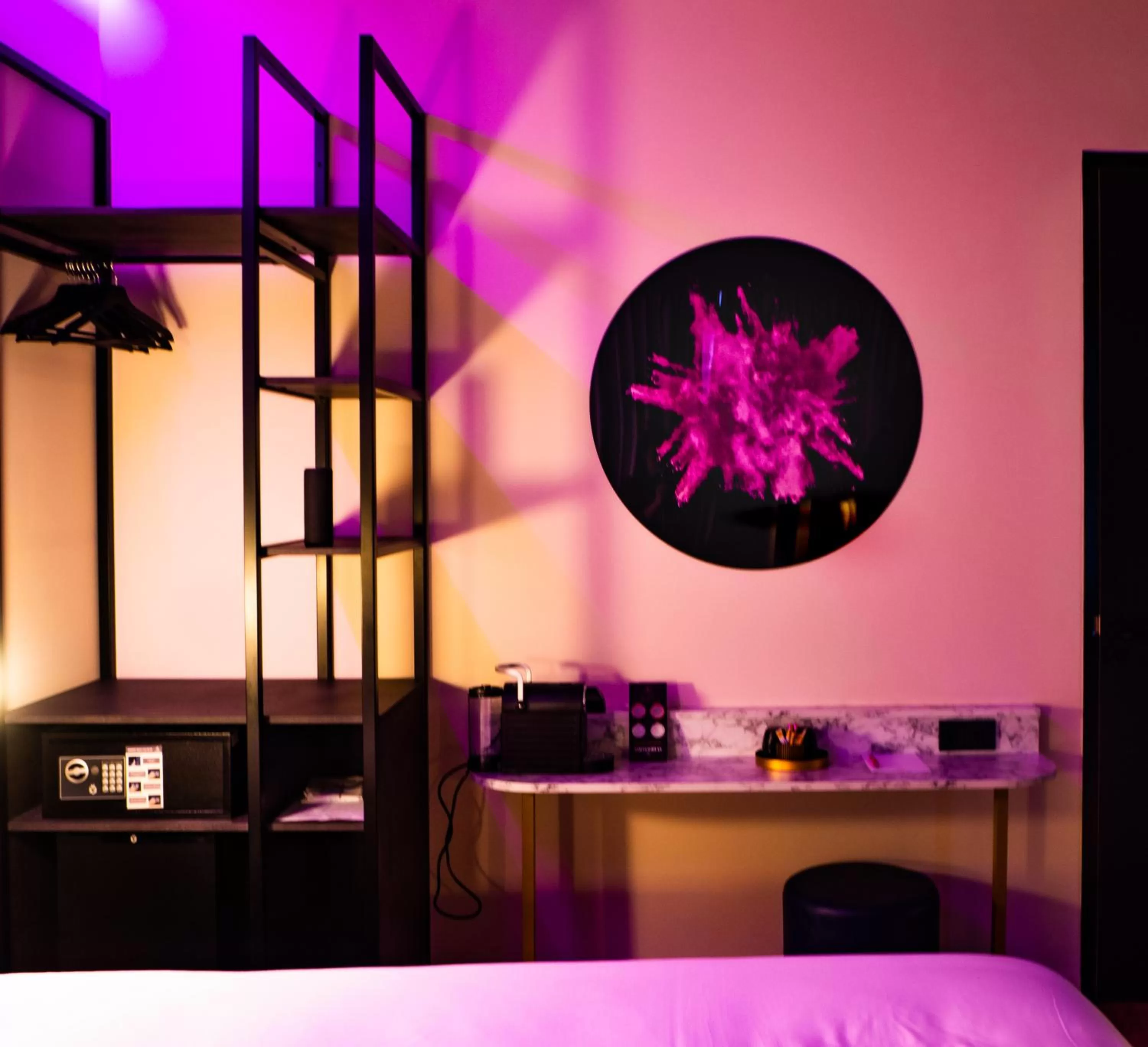 Decorative detail, Bed in Hotel VIC