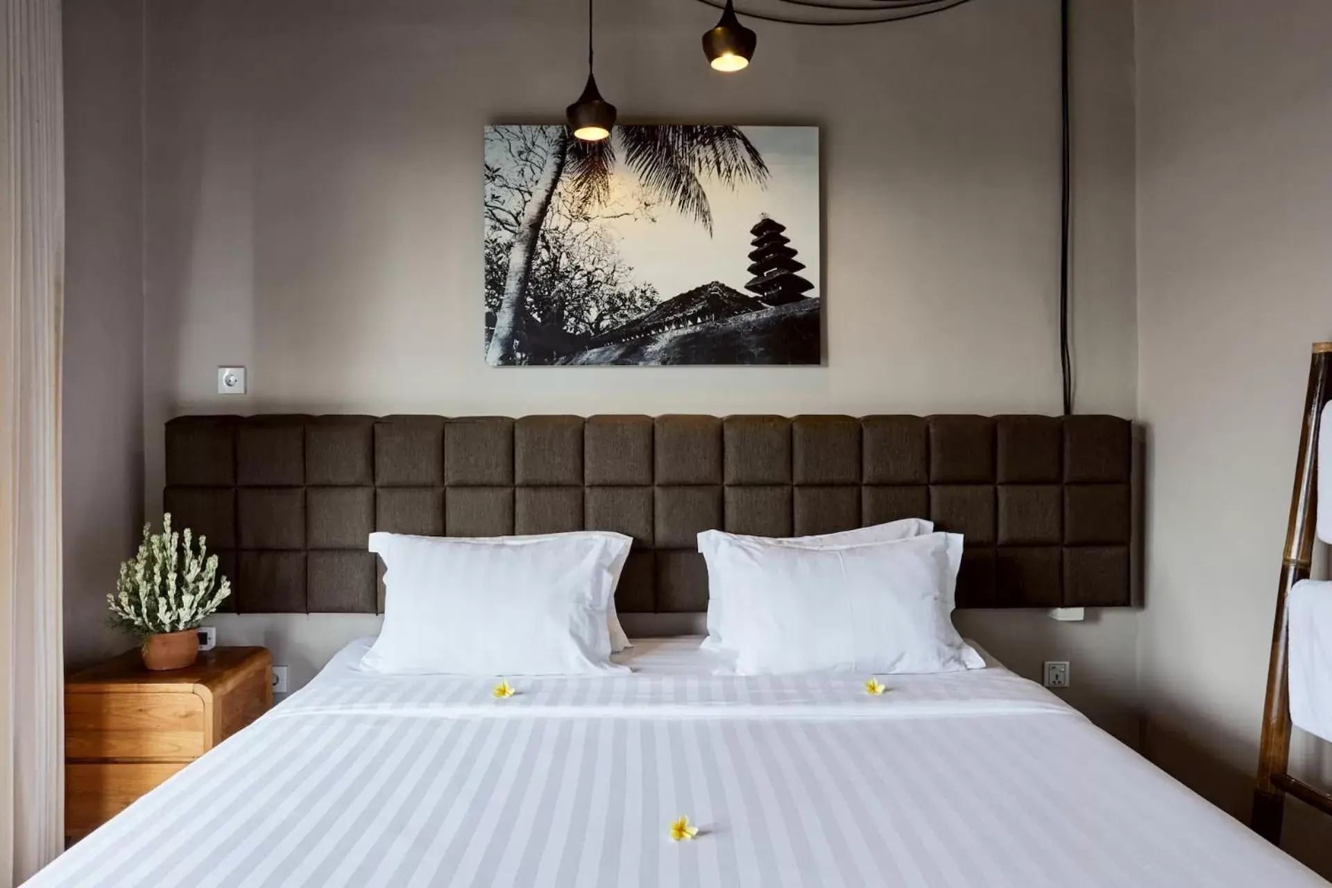 Bed in Outpost Ubud Penestanan Coworking & Coliving