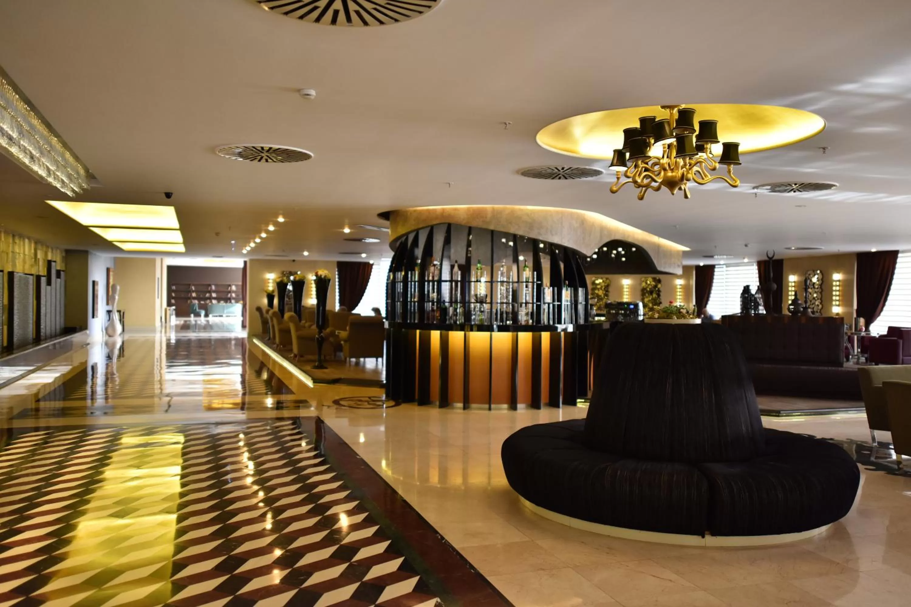 Lobby or reception in Istanbul Gonen Hotel