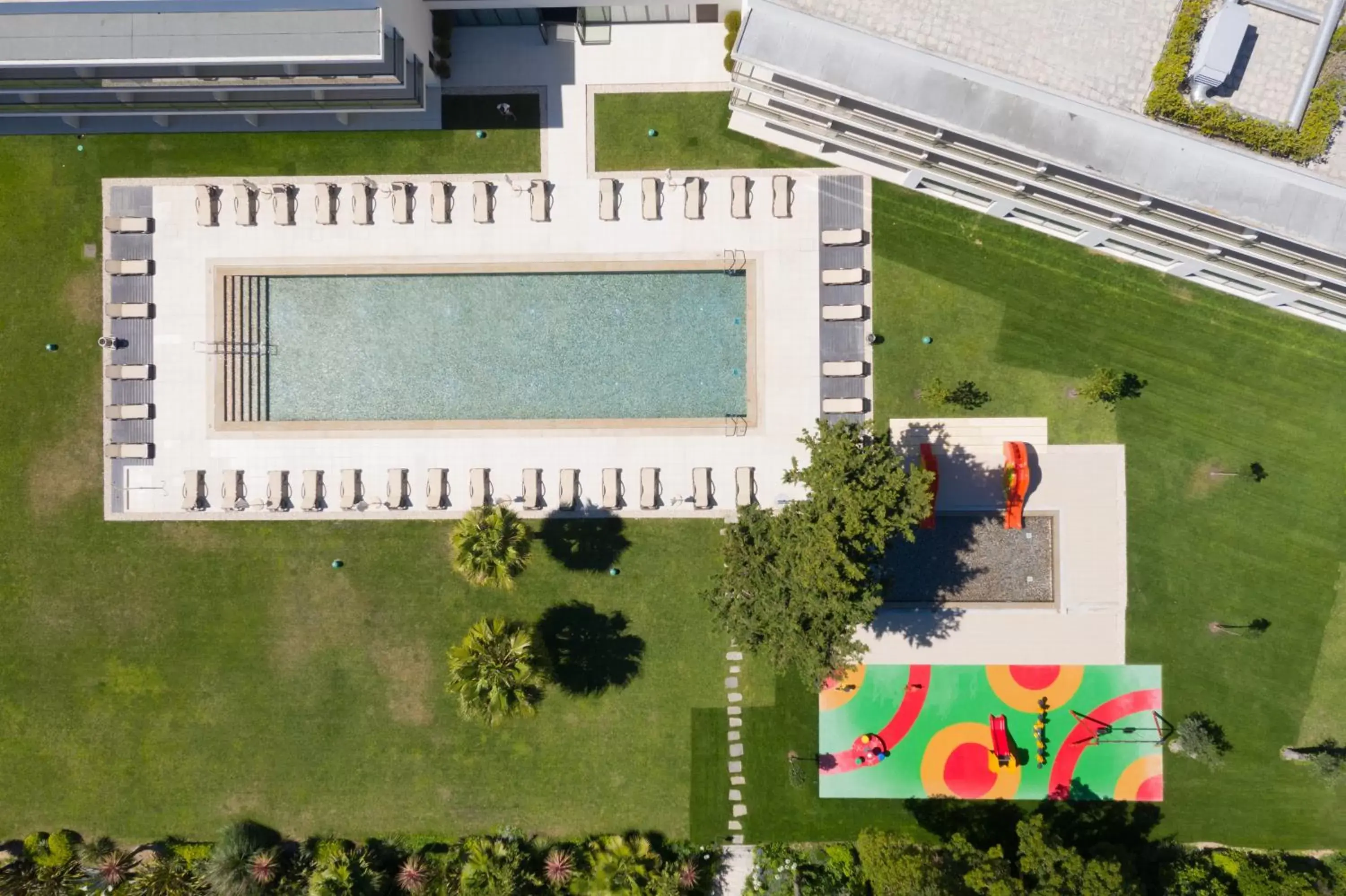 Swimming pool, Bird's-eye View in Vila Gale Collection Palácio dos Arcos