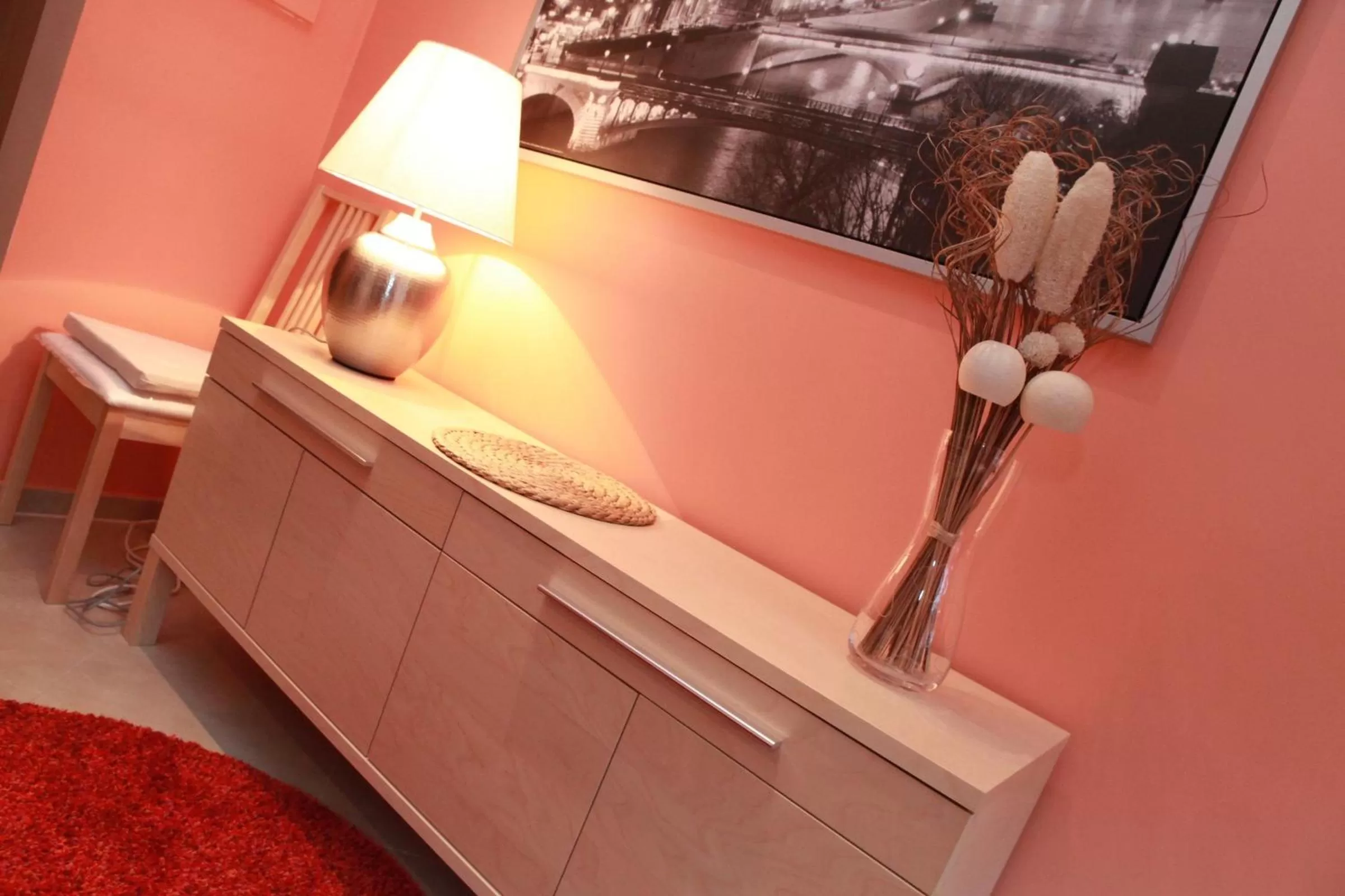 Living room in Residence la Fraisiere