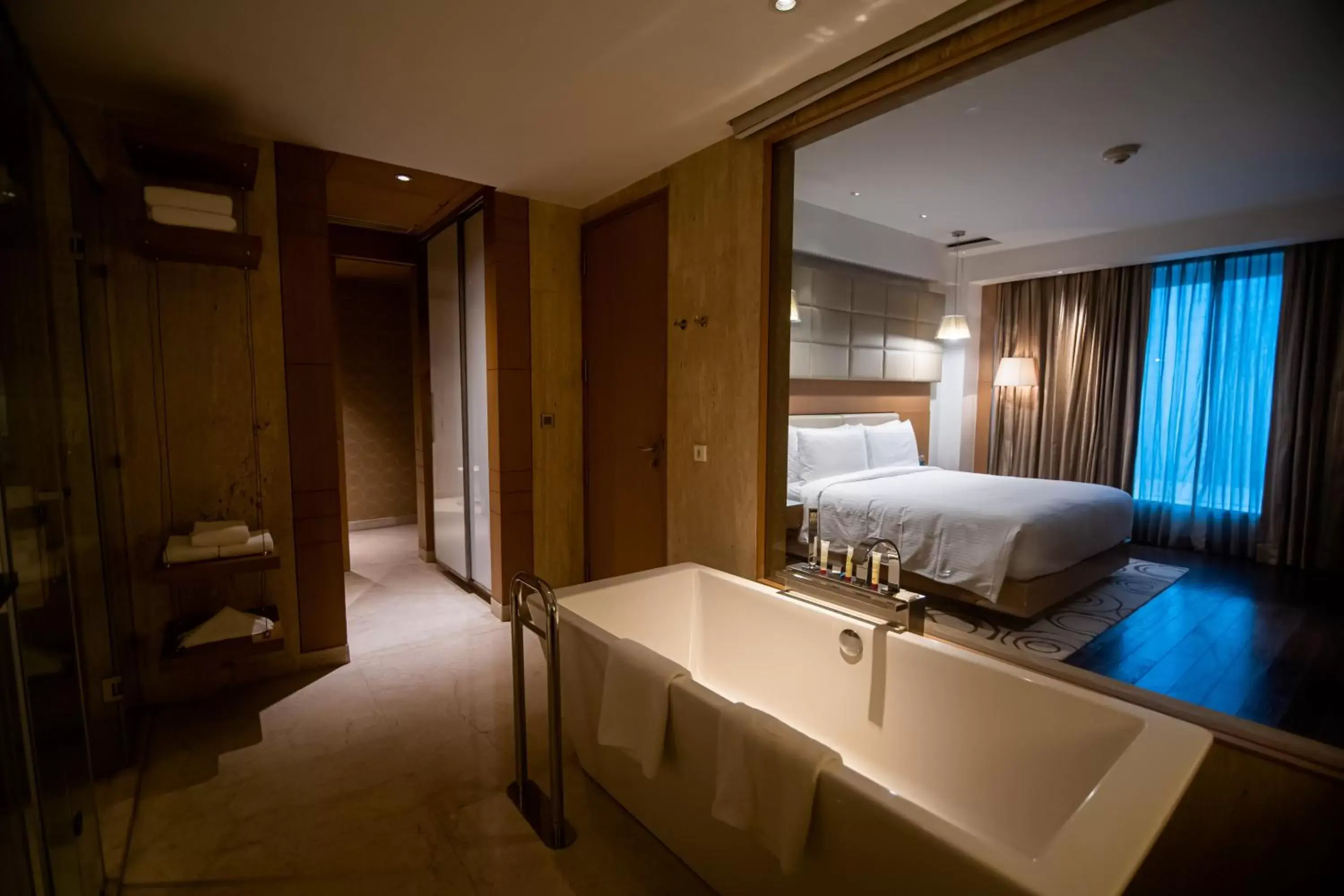 Bathroom in Crowne Plaza Greater Noida, an IHG Hotel