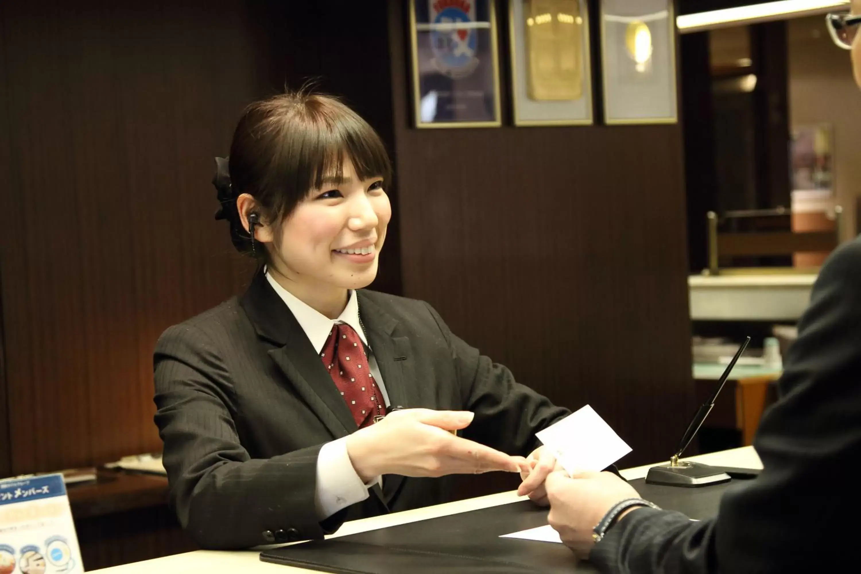 Staff in Nishitetsu Grand Hotel