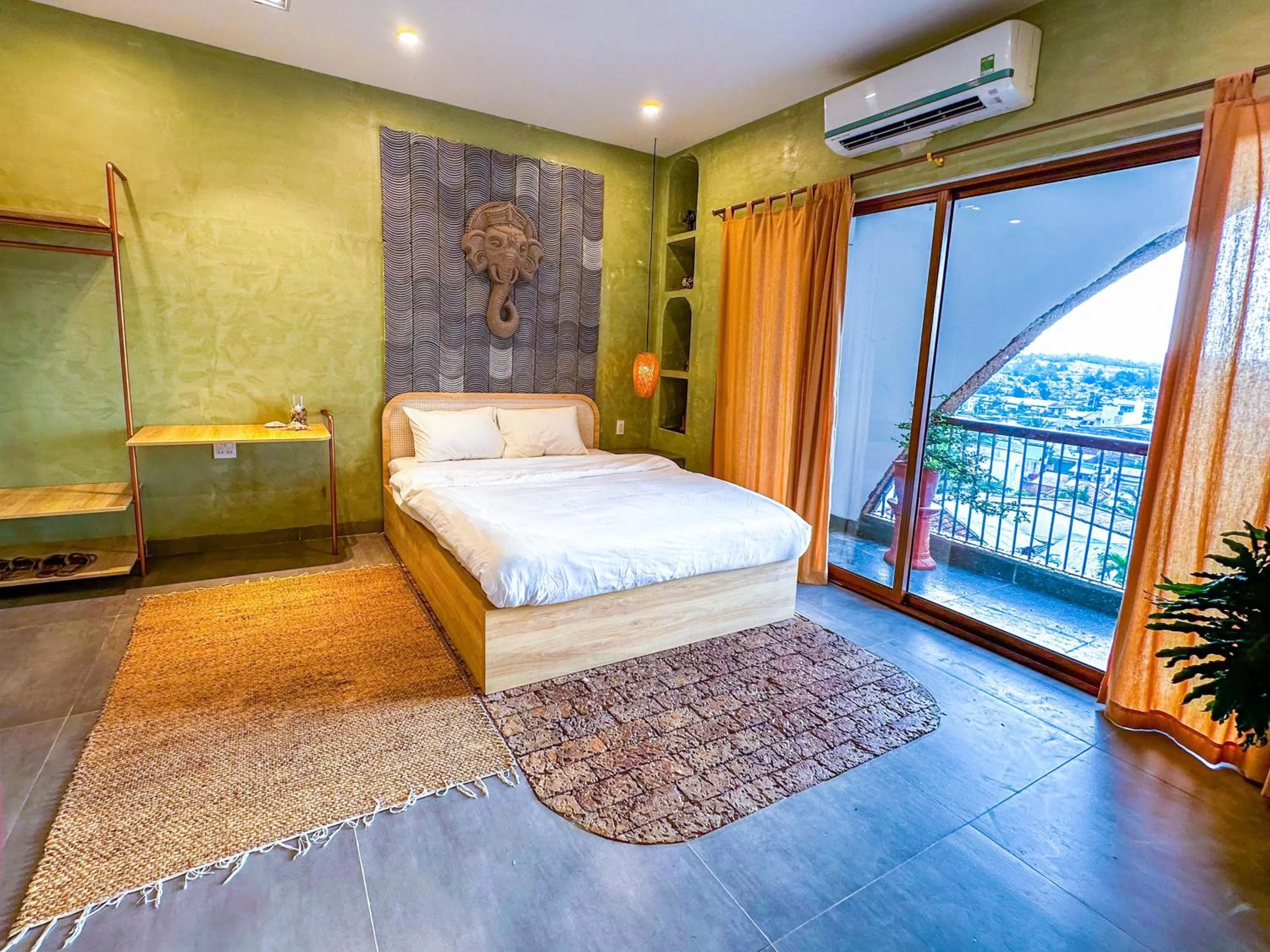 Bed in Eo Gió Có Homestay