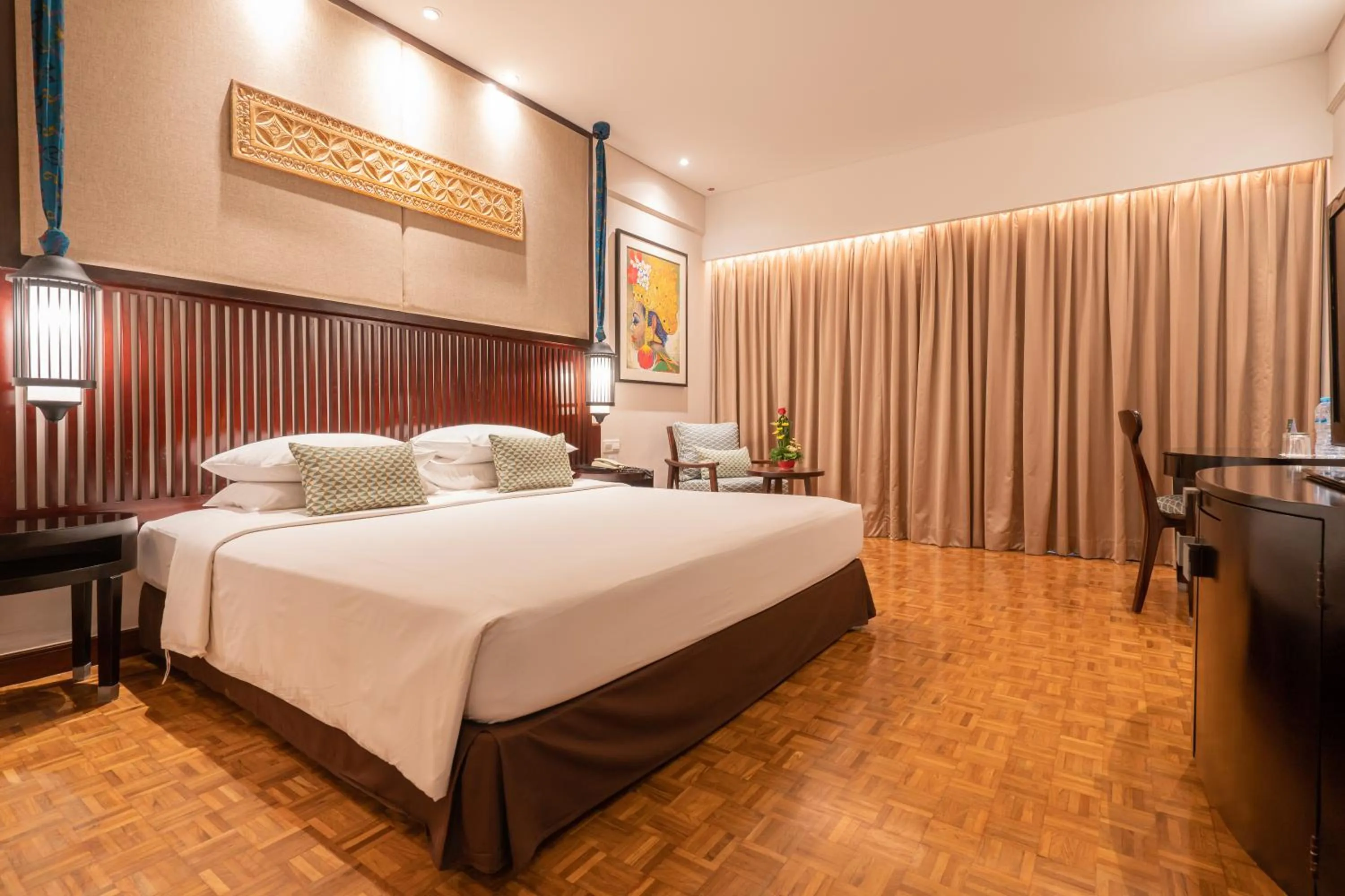 Bedroom, Bed in Bintang Bali Resort