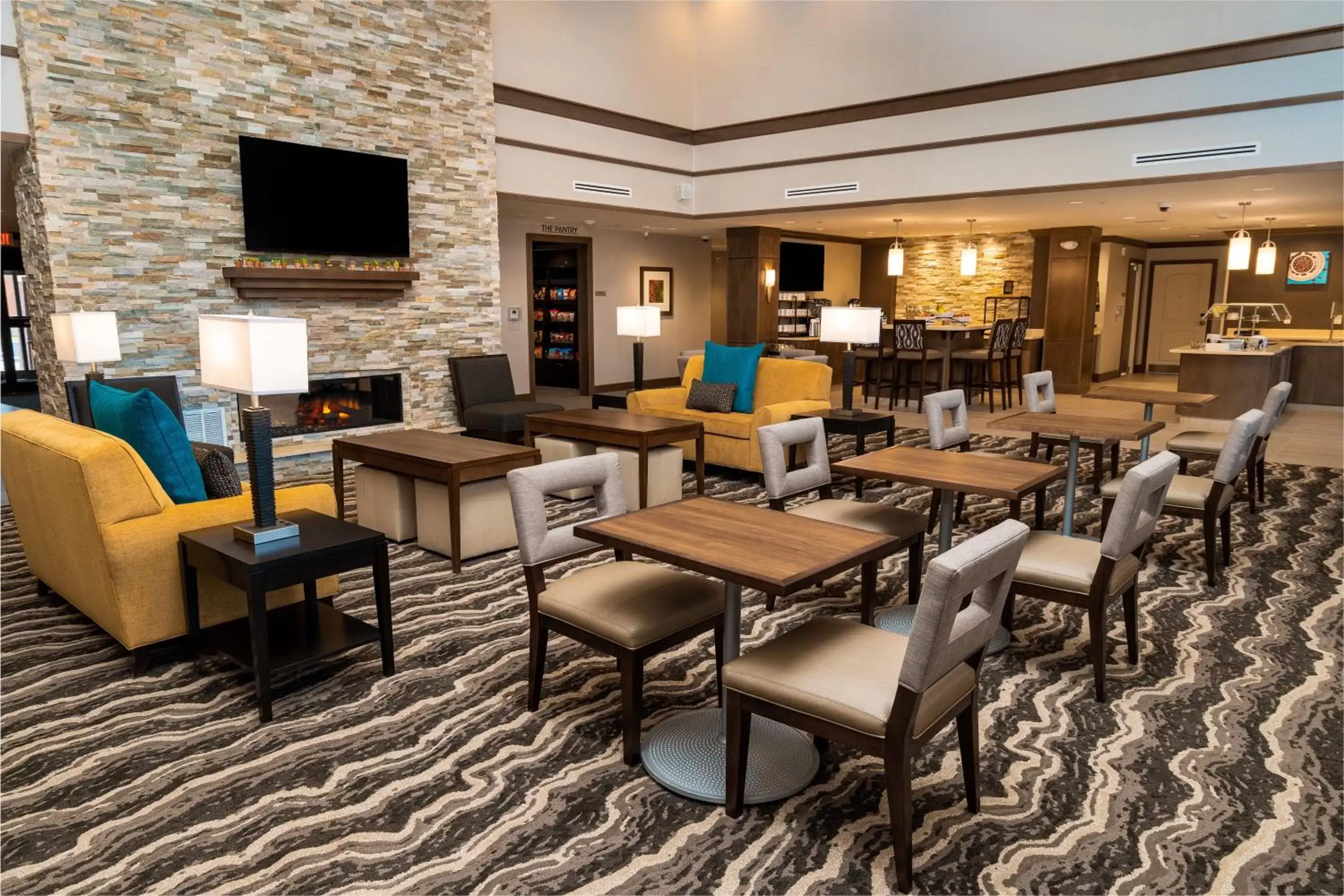 Lobby or reception, Restaurant/Places to Eat in Staybridge Suites - Washington DC East - Largo, an IHG Hotel