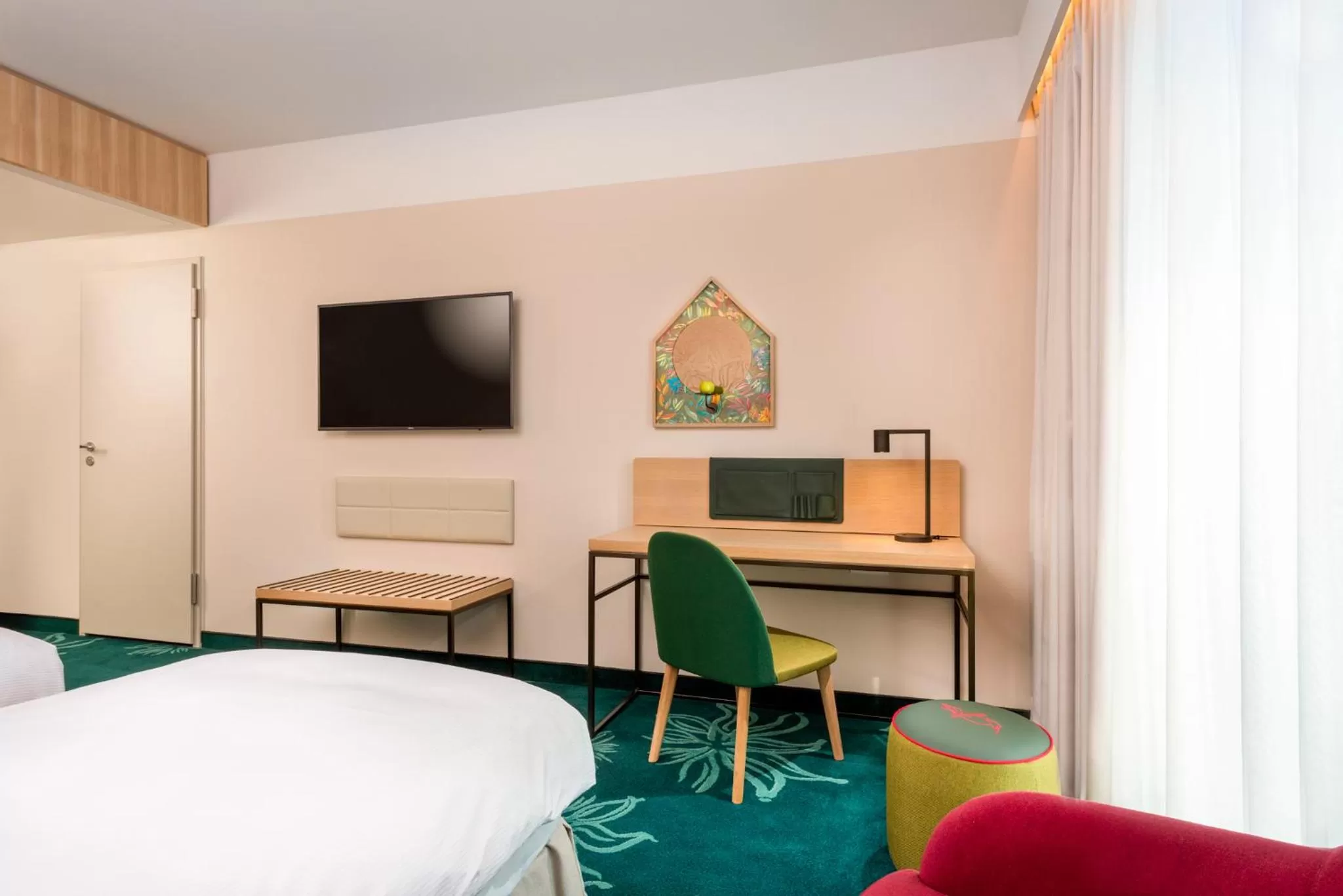 Bed in Mövenpick Hotel Stuttgart Messe & Congress