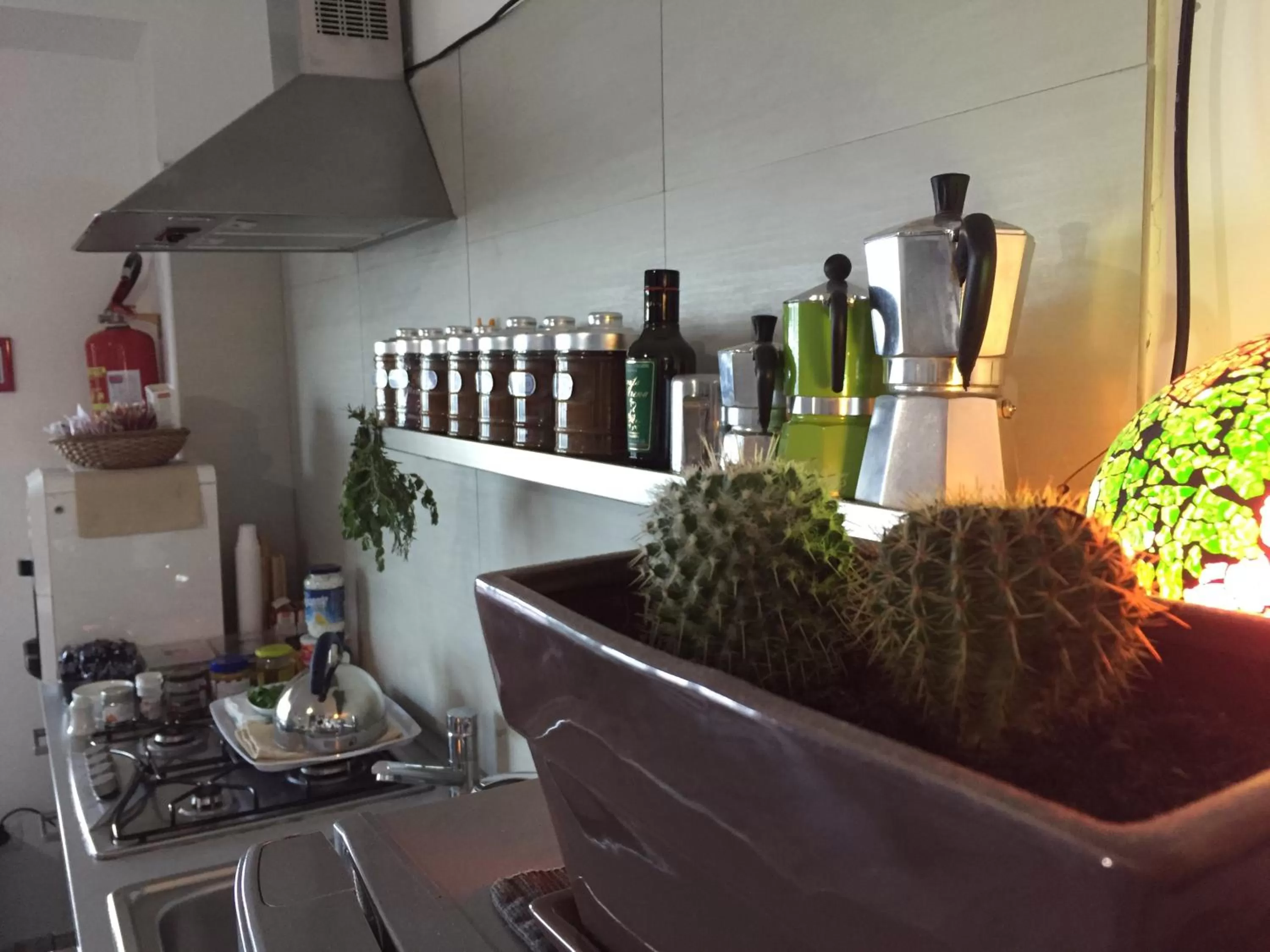 Communal kitchen, Kitchen/Kitchenette in B&B La Terrazza Sul Mare Taormina