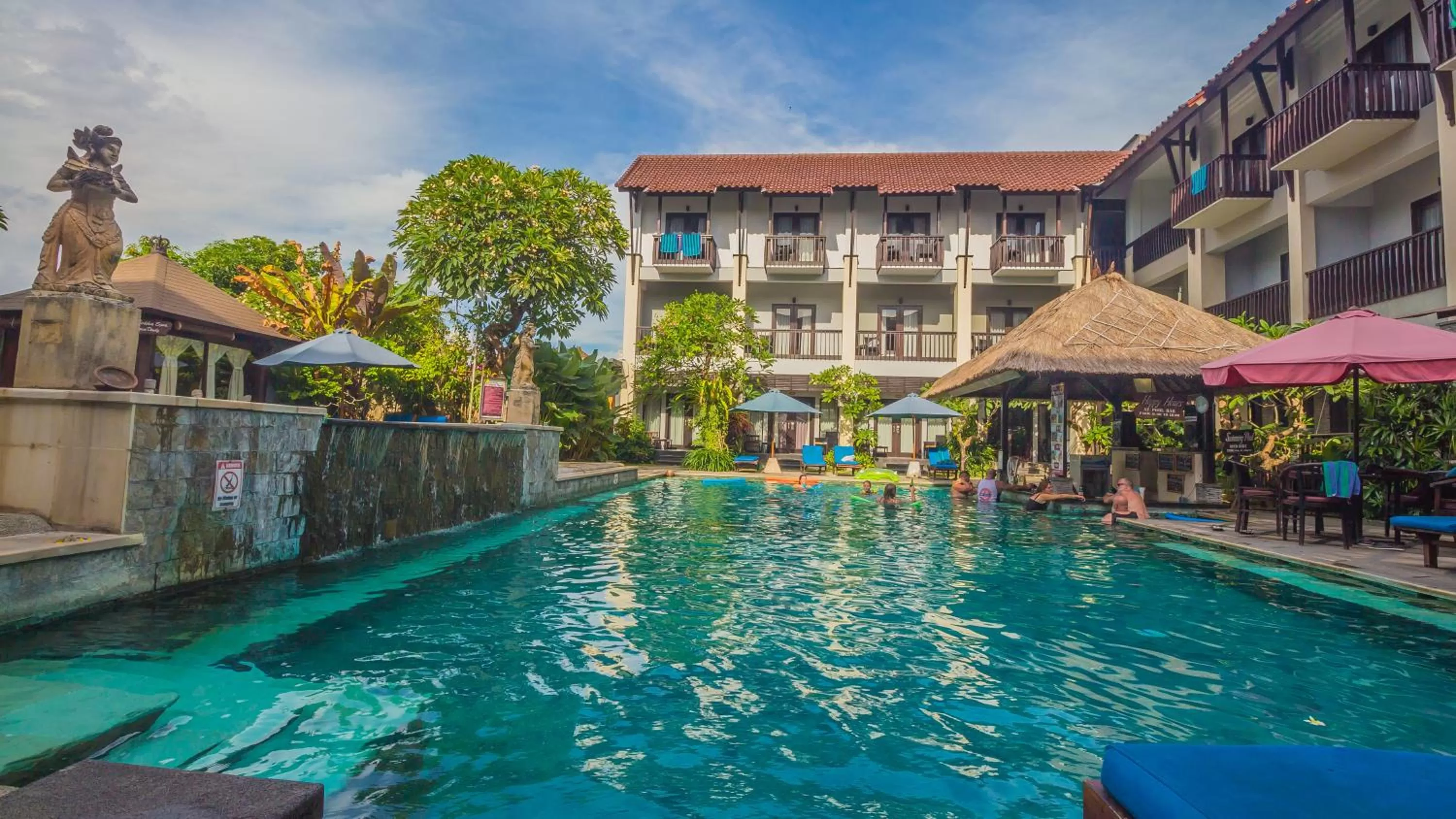 Swimming pool in The Lokha Legian Resort & Spa