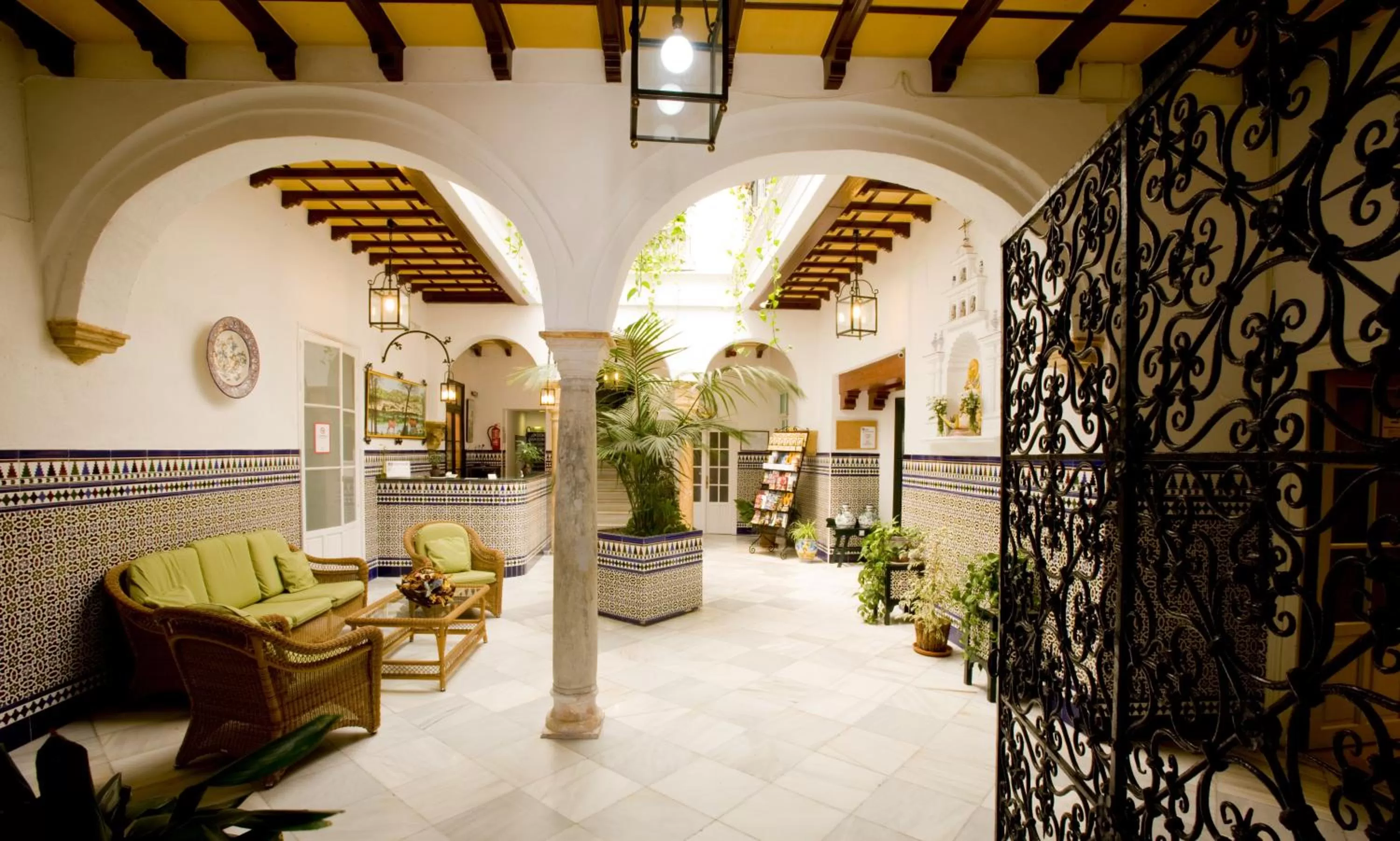 Lobby or reception in Los Helechos