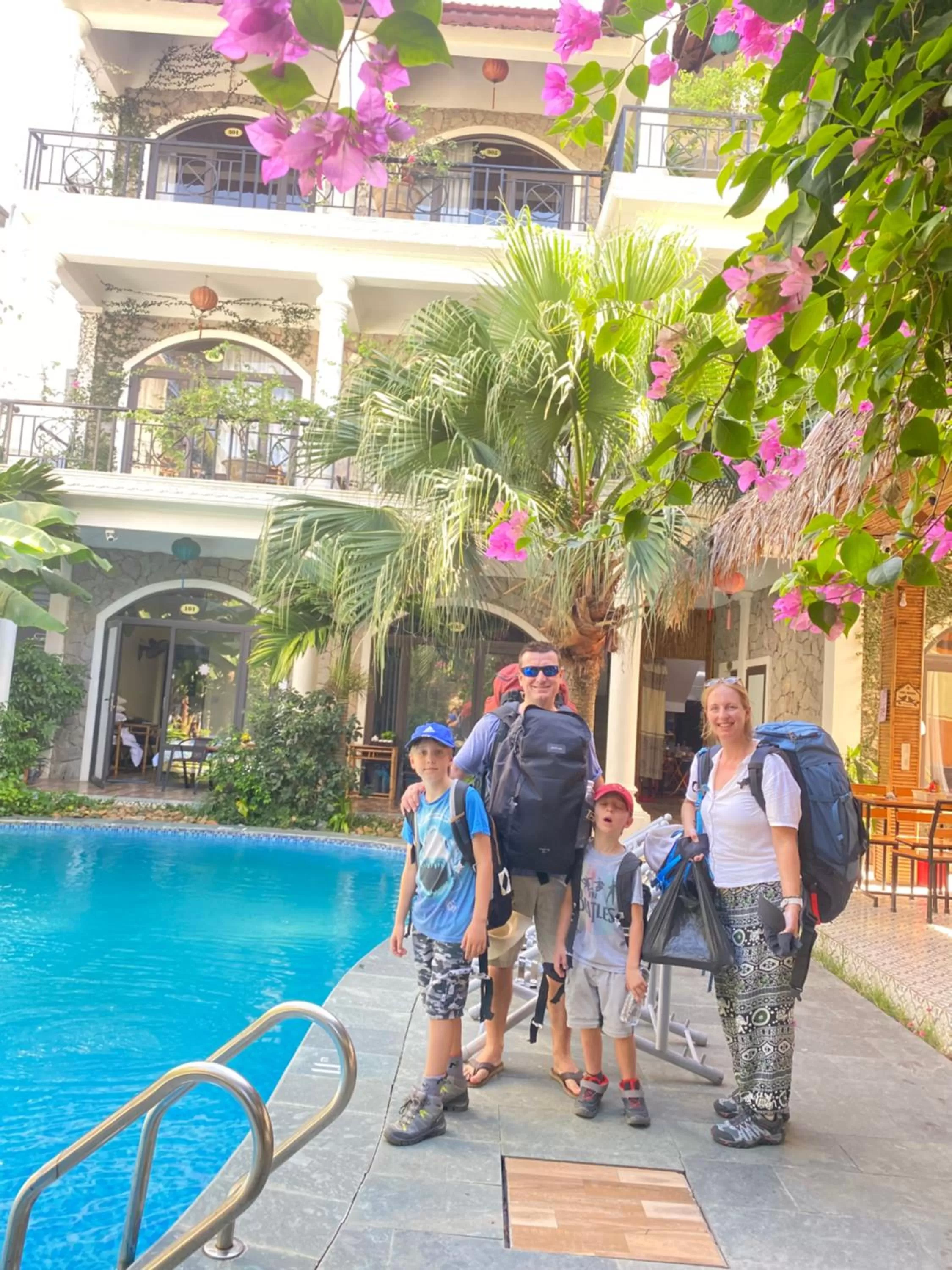 People in Tam Coc Full House Homestay