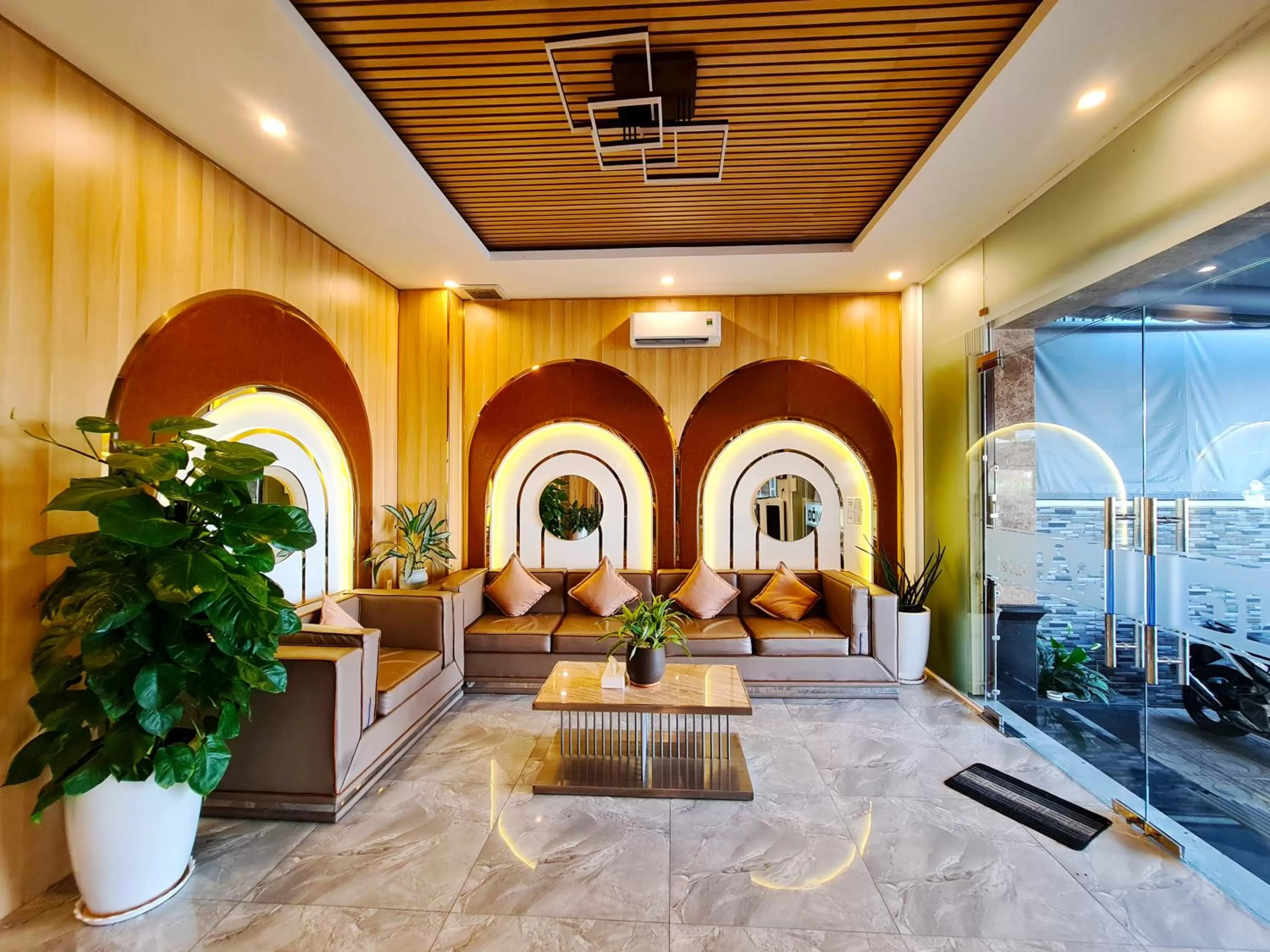 Lobby or reception in Dong Hai Hotel _ Rach Gia