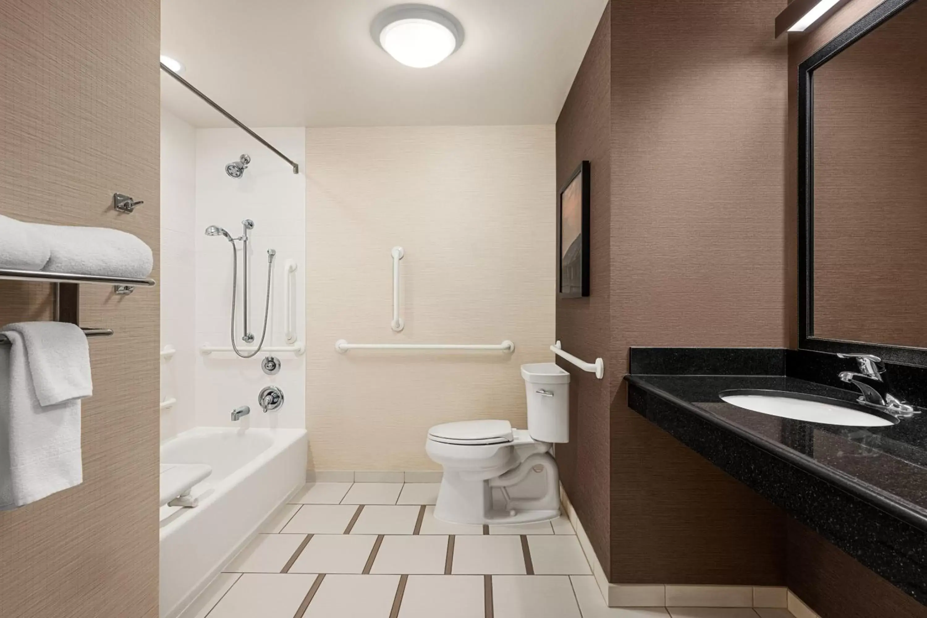 Photo of the whole room, Bathroom in Fairfield Inn & Suites by Marriott Hershey Chocolate Avenue