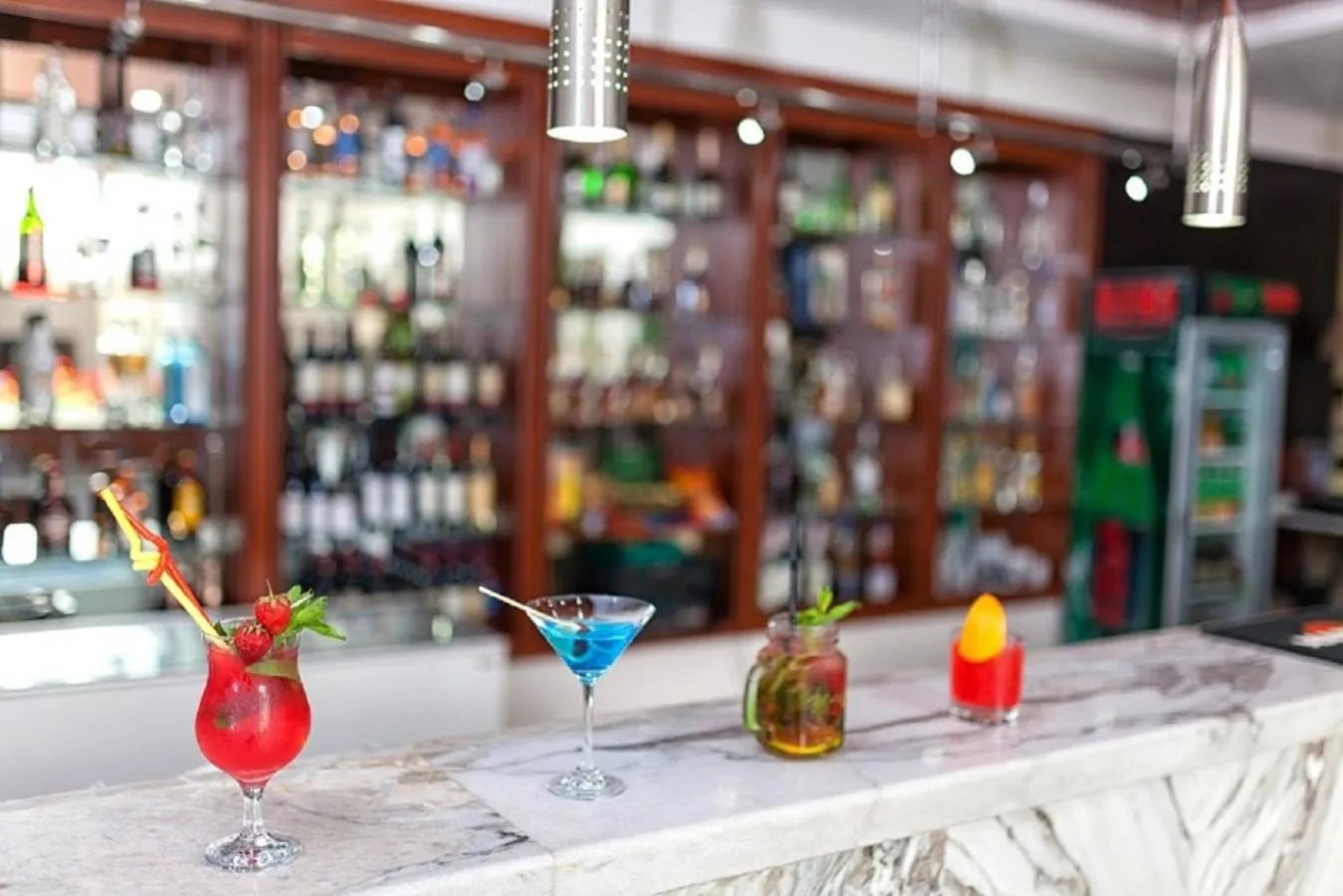 Lounge or bar in Regineh Hotel