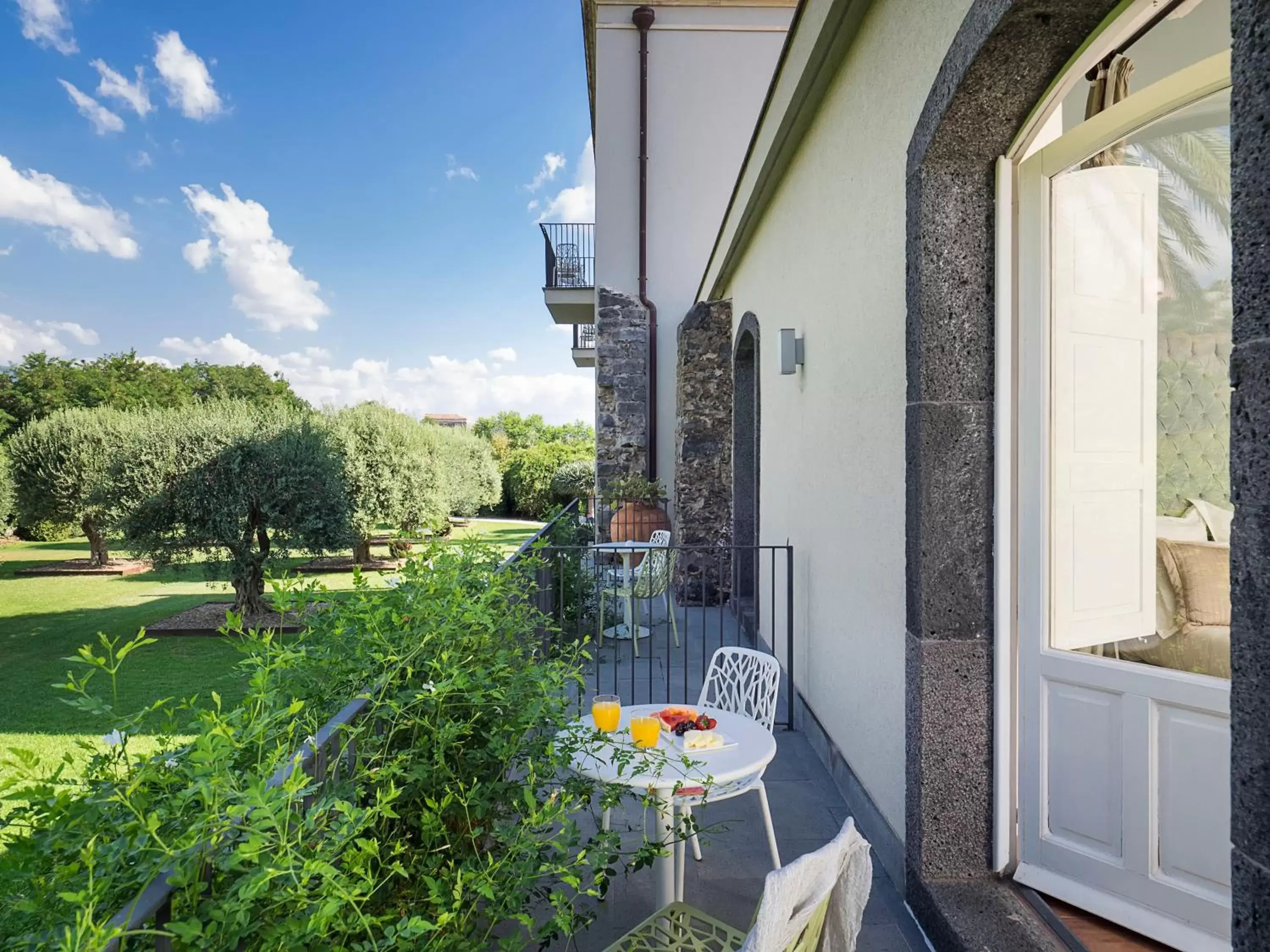 Balcony/Terrace in Donna Carmela Resort & Lodges