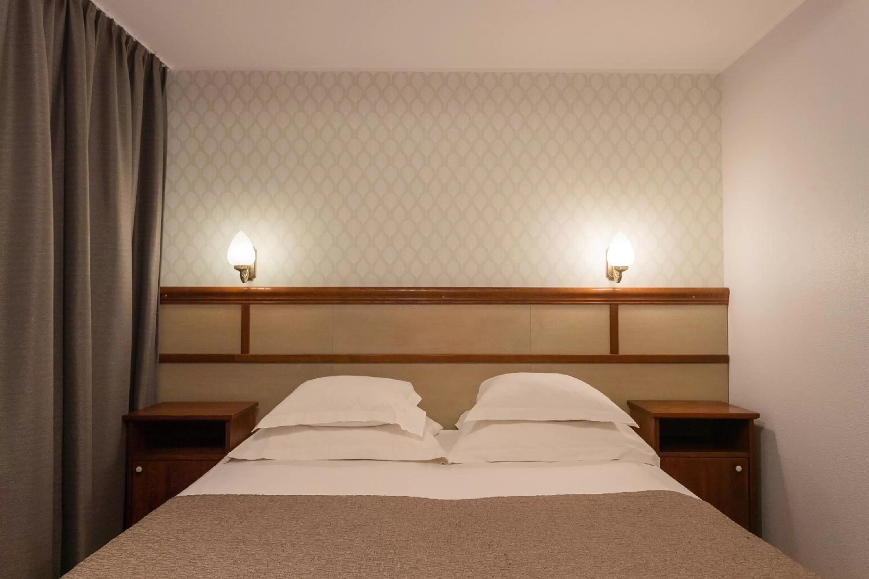 Bed in Hotel Villa Wesset