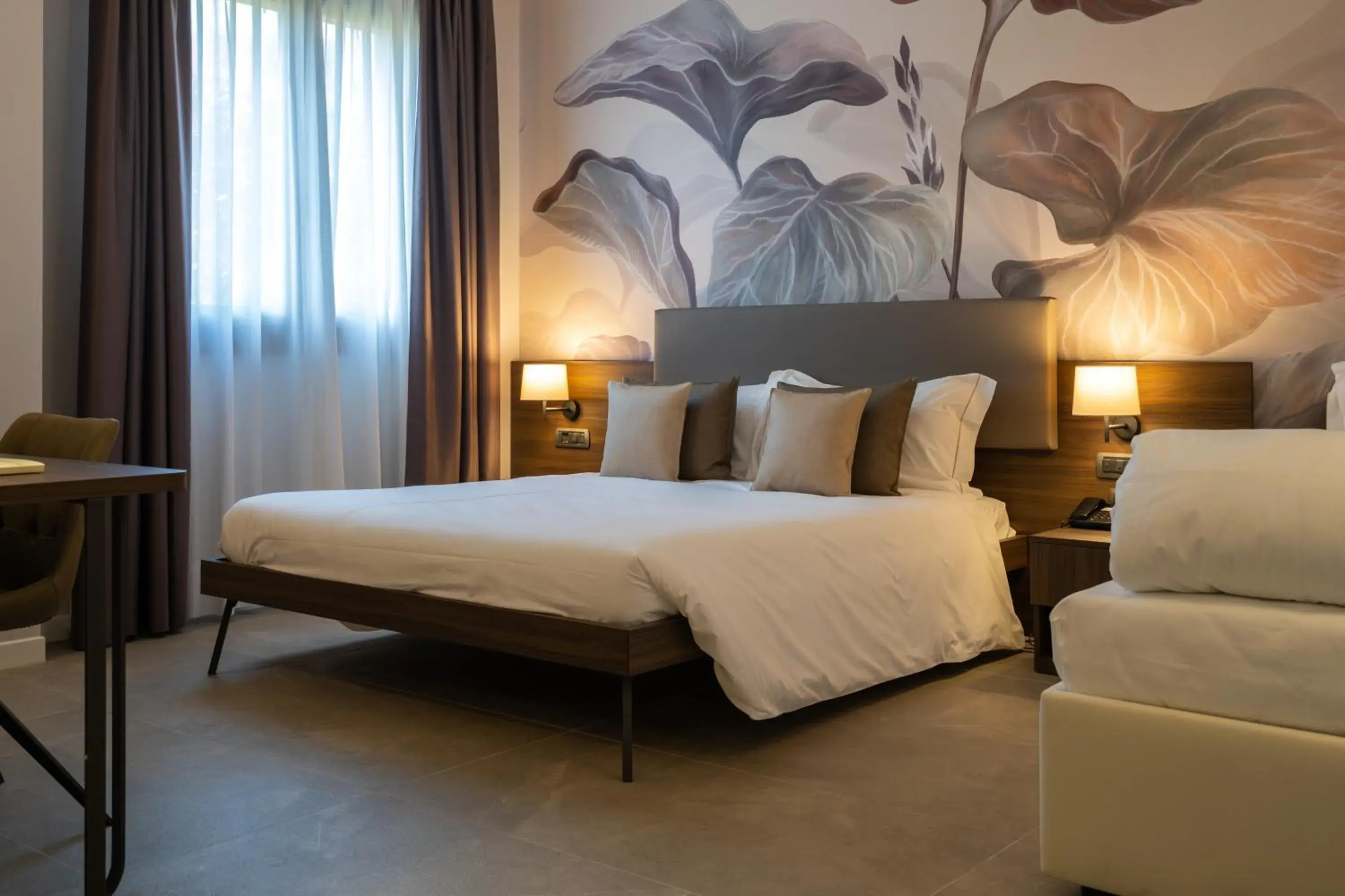 Bedroom, Bed in Hotel Ulivi