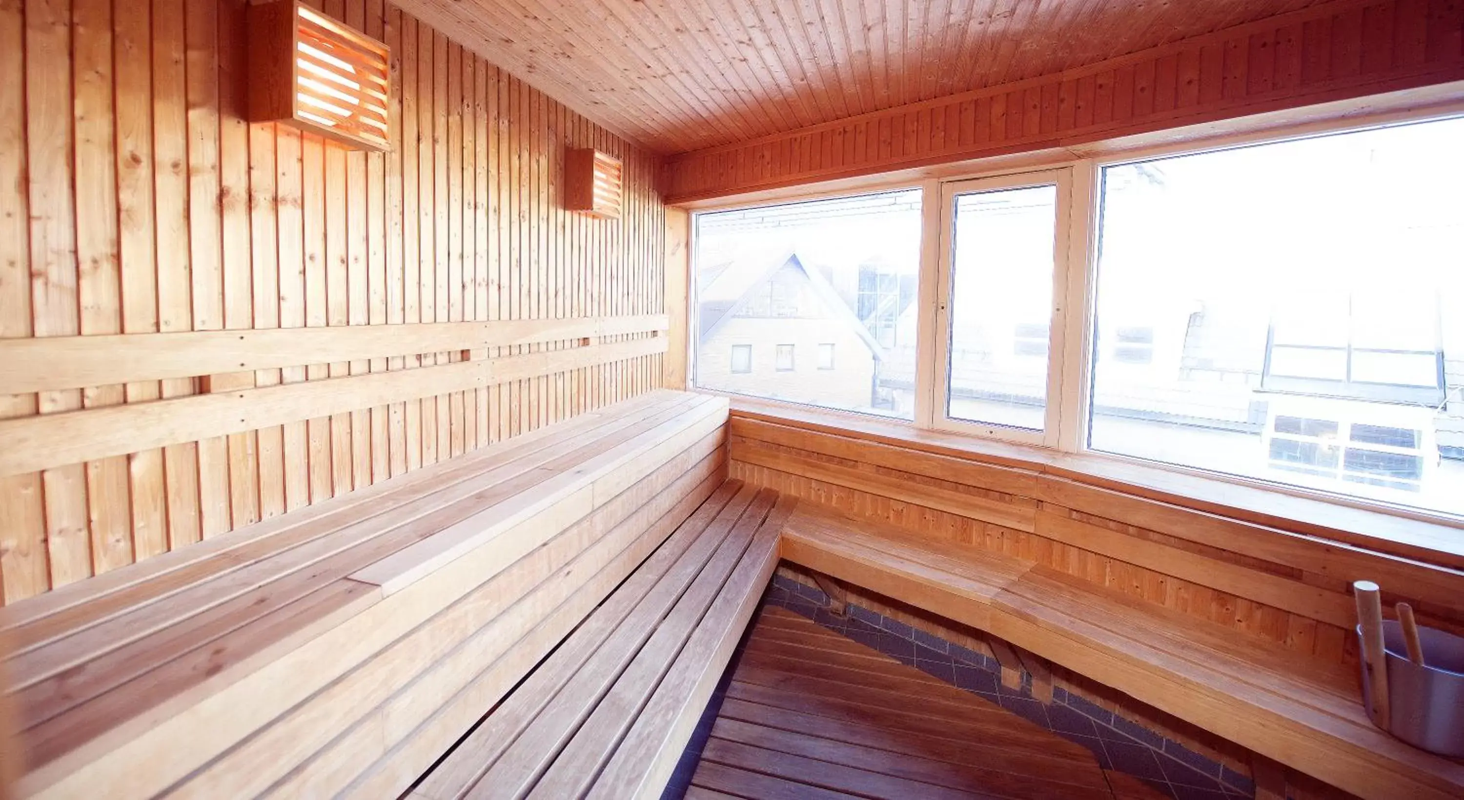 Sauna in Clarion Collection Hotel Aurora