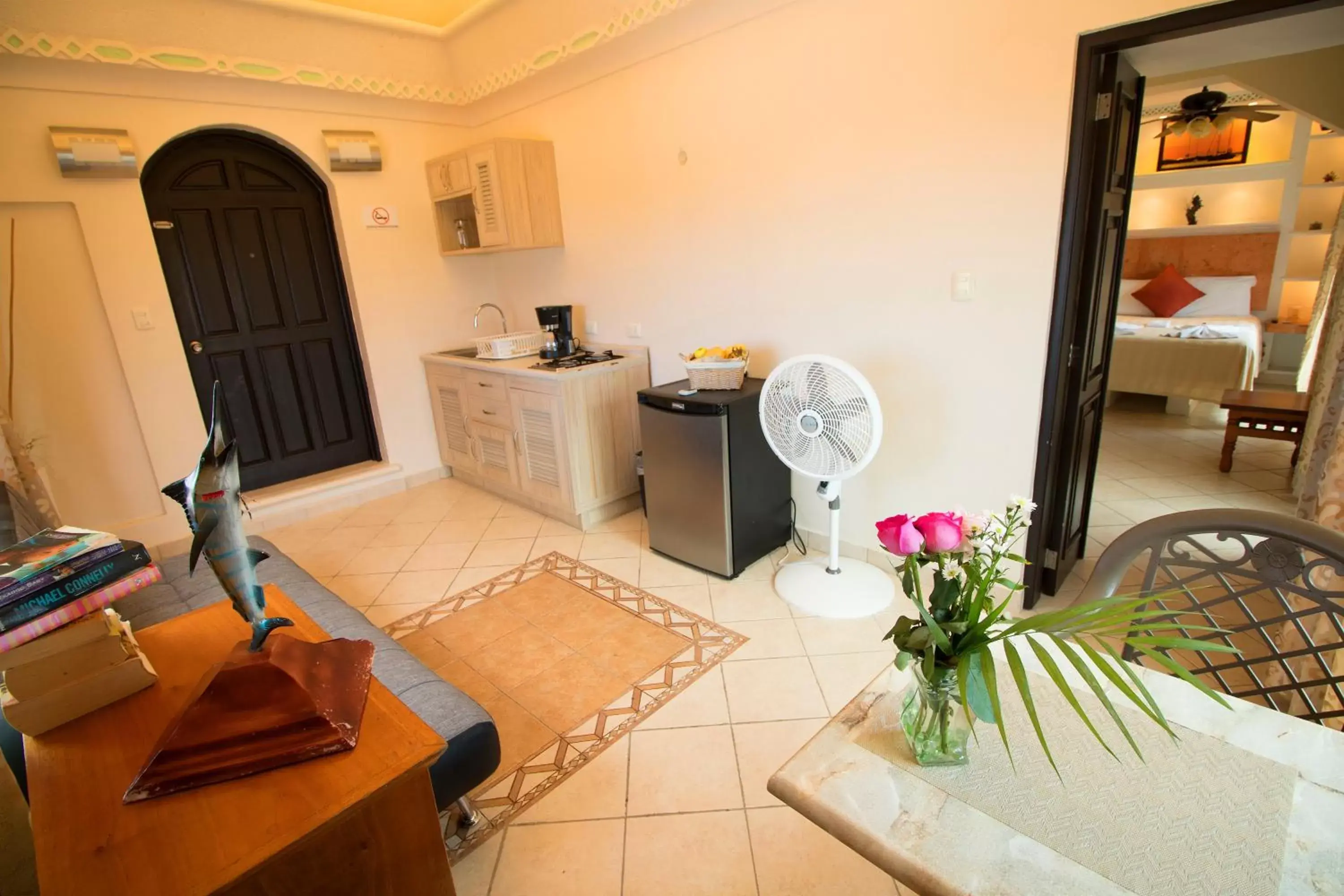 Decorative detail, Seating Area in Hotel Bucaneros Isla Mujeres