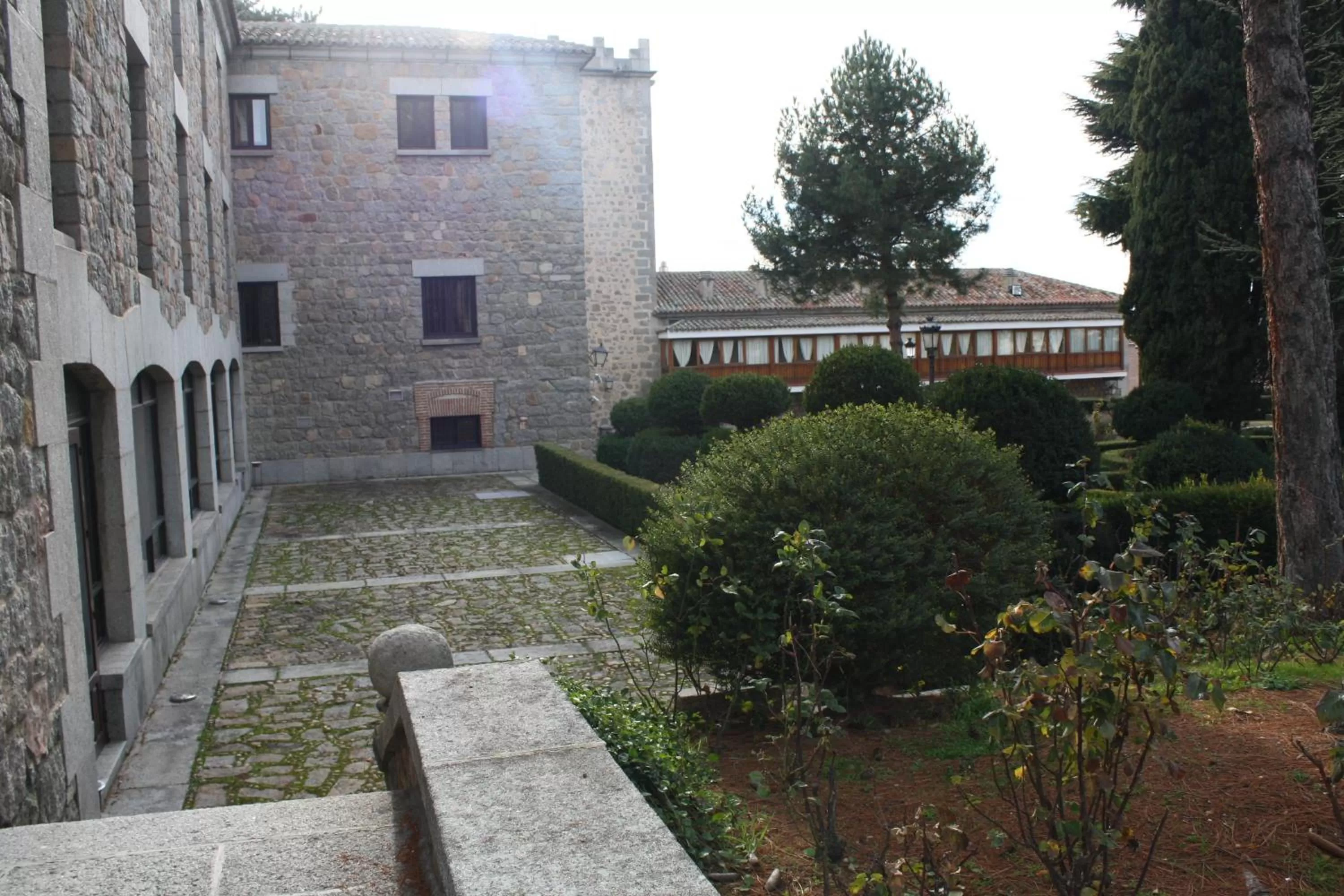 Garden in Parador de Ávila