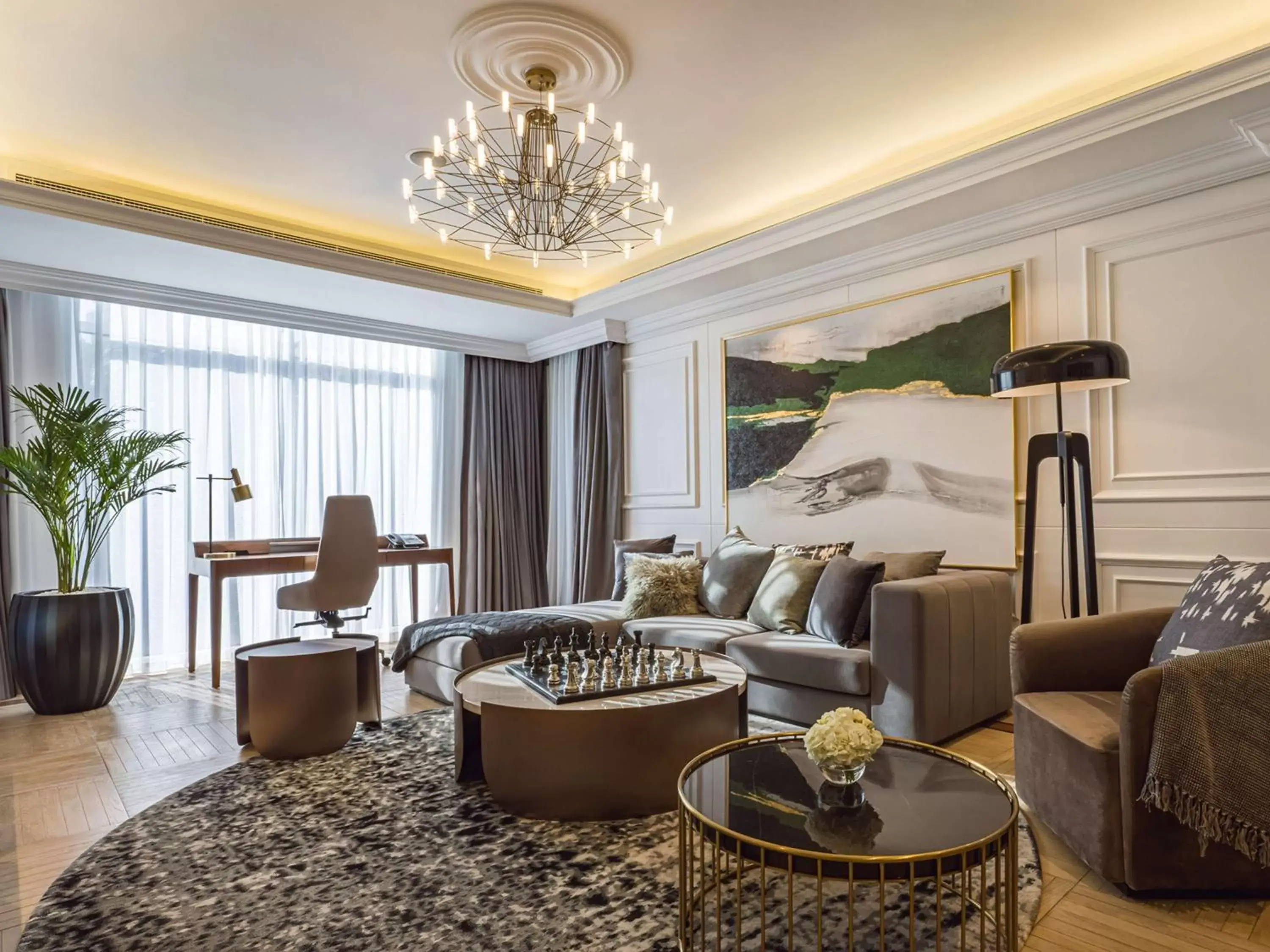 Bedroom, Seating Area in Sofitel Dubai The Palm Resort & Spa