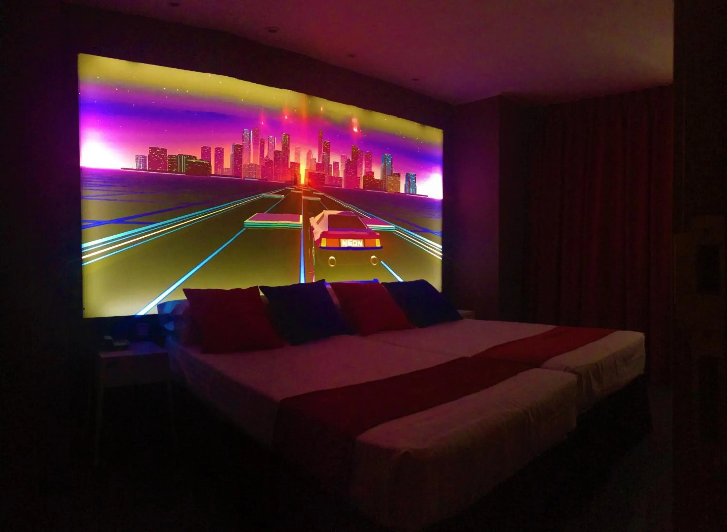 Bedroom in Hotel Indiana
