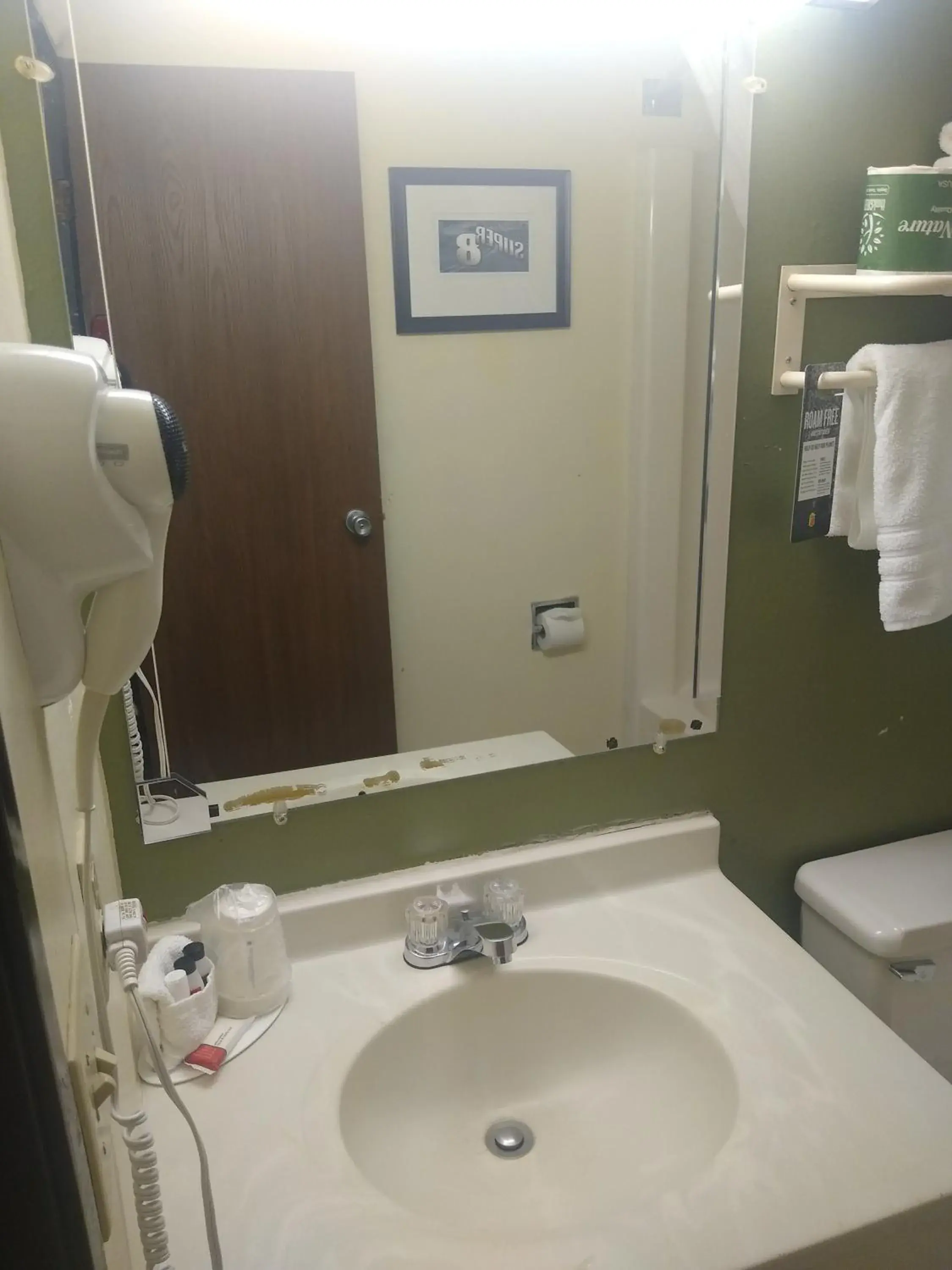 Bathroom in Super 8 by Wyndham Craig