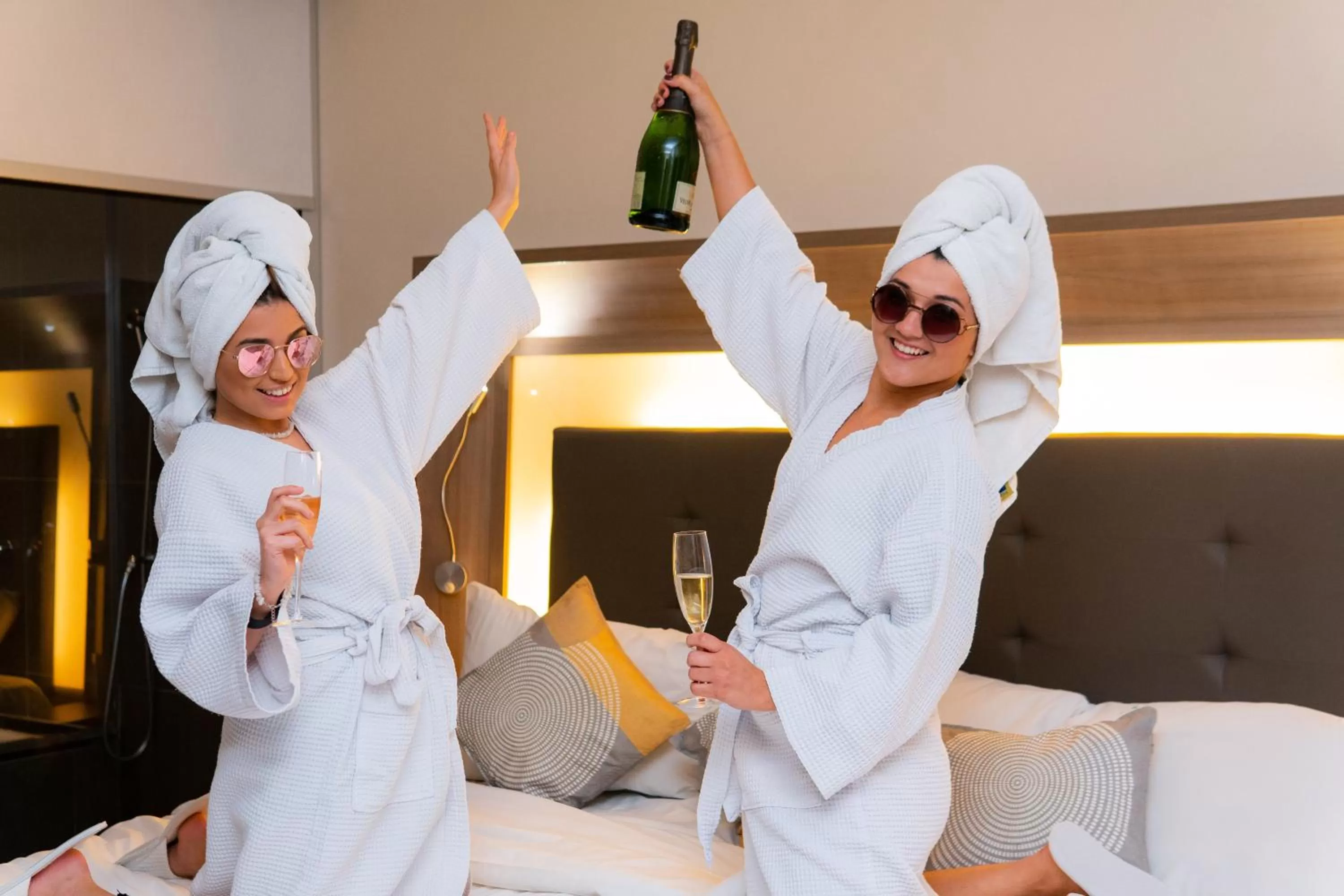 Bed in Novotel Santos Gonzaga