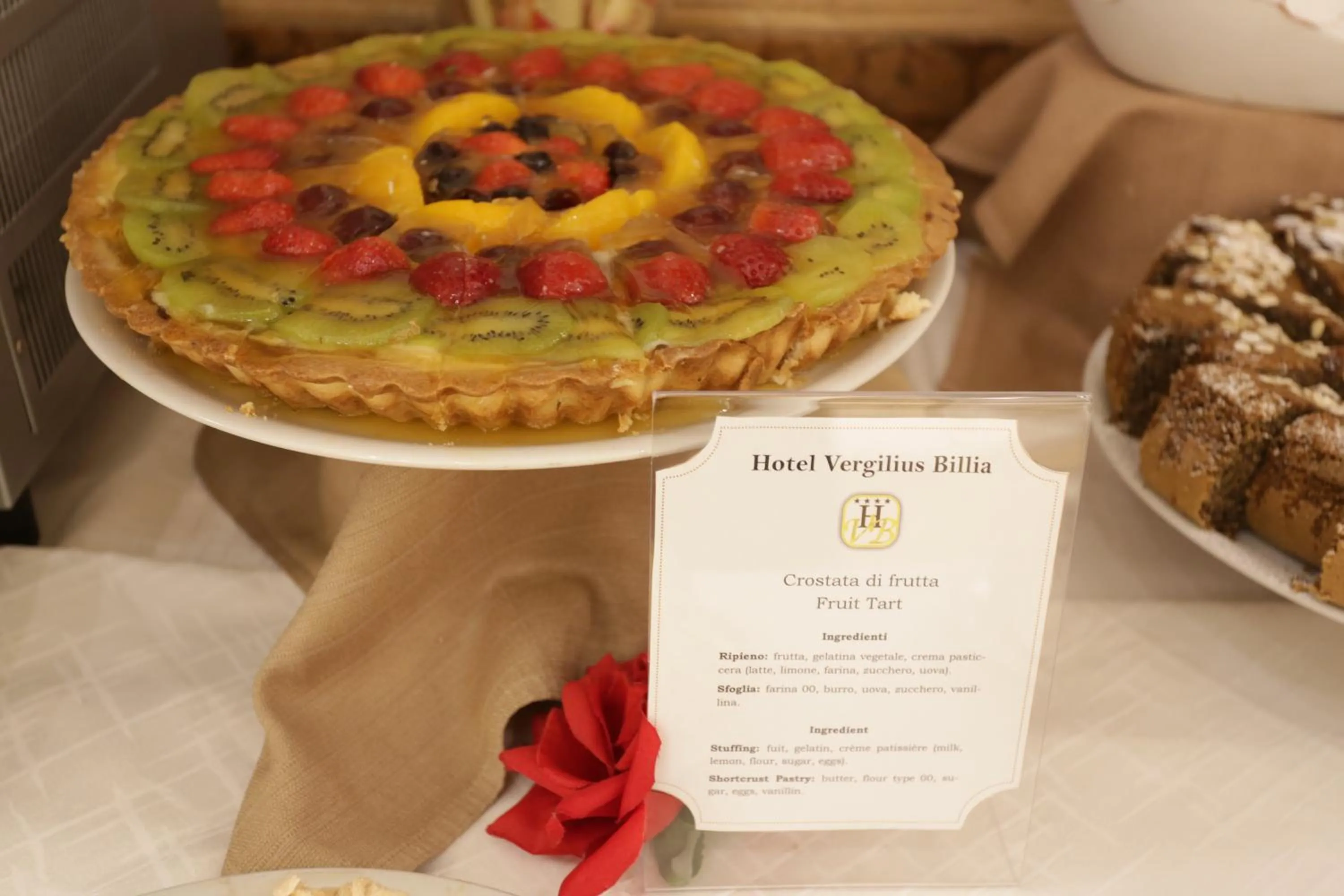 Decorative detail in Hotel Vergilius Billia