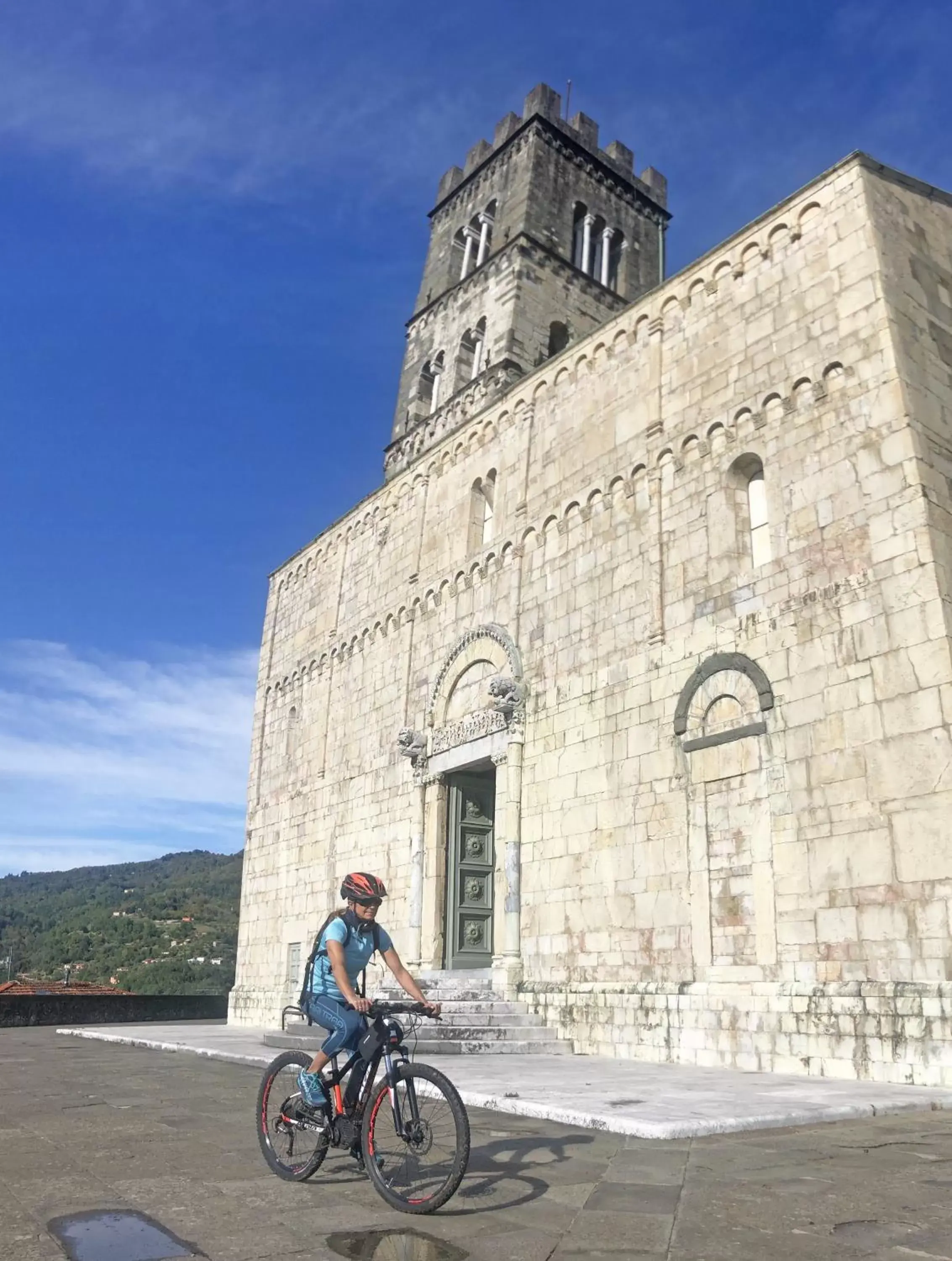 Biking in Villa Belvedere