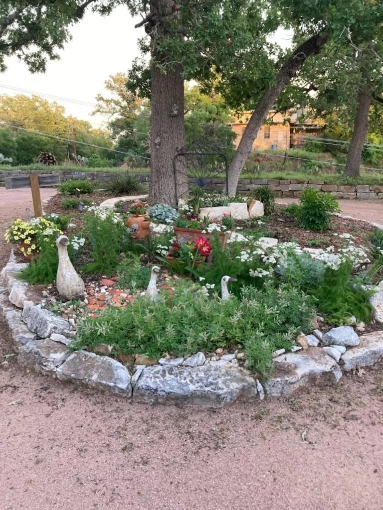 Garden in Casa del Rio Bed and Breakfast