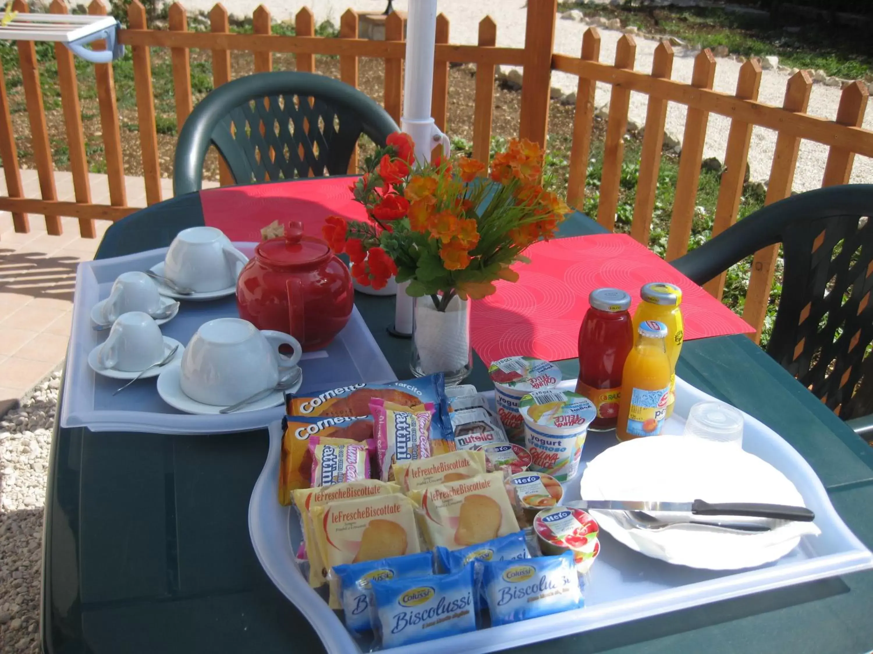 Food and drinks, Breakfast in La Collina di Peppino