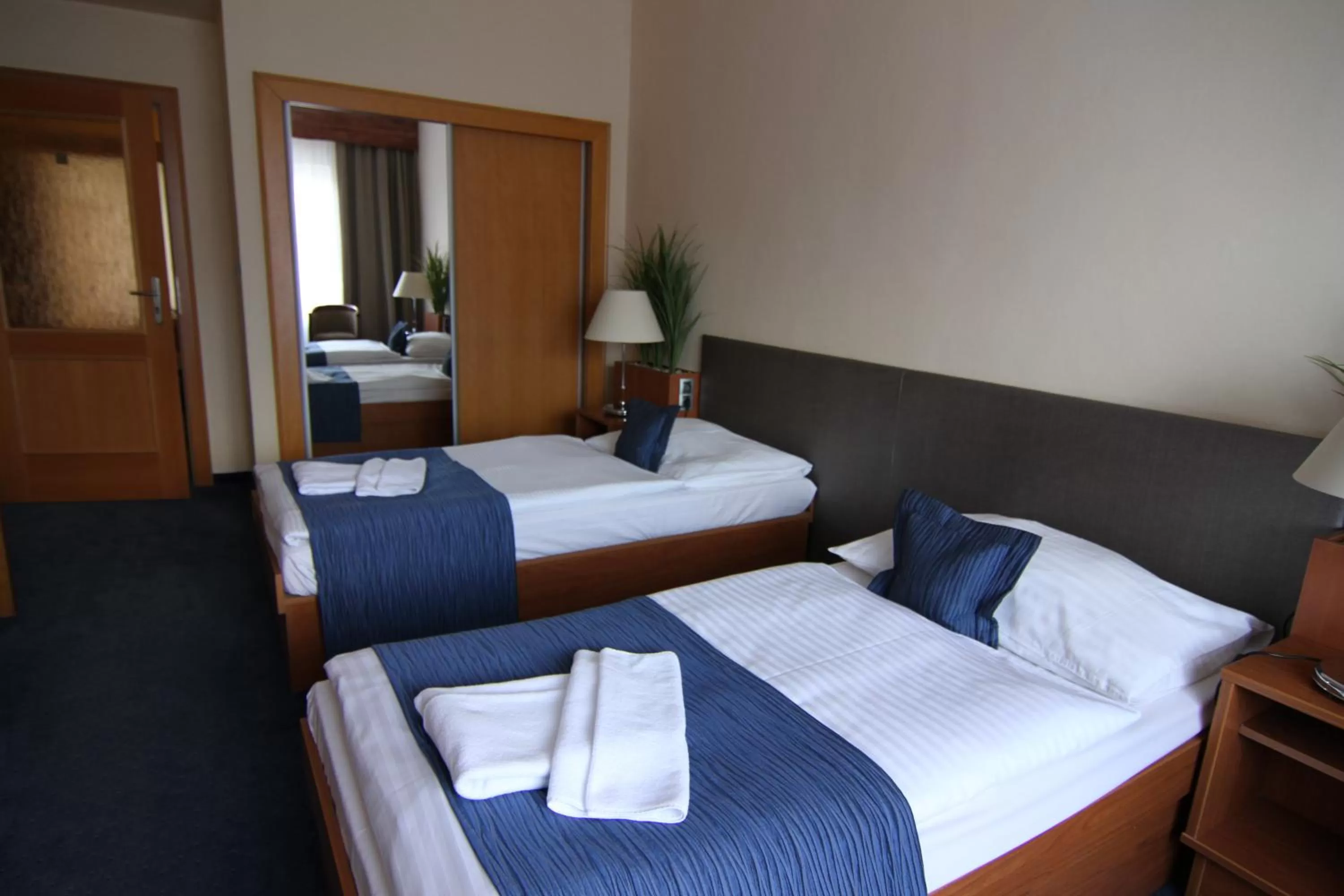 Photo of the whole room, Bed in Hotel Theresia