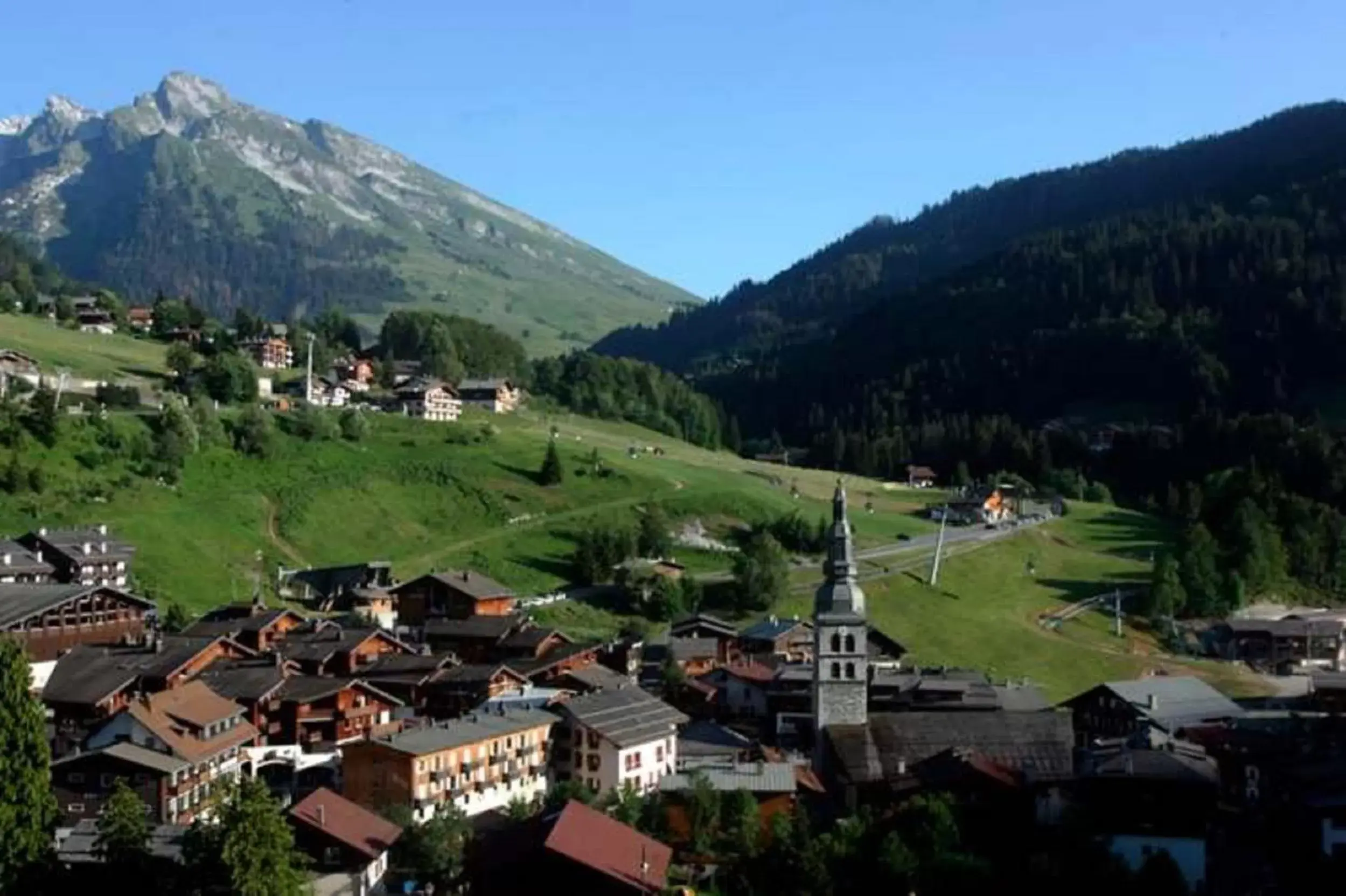 Area and facilities, Bird's-eye View in Les Airelles