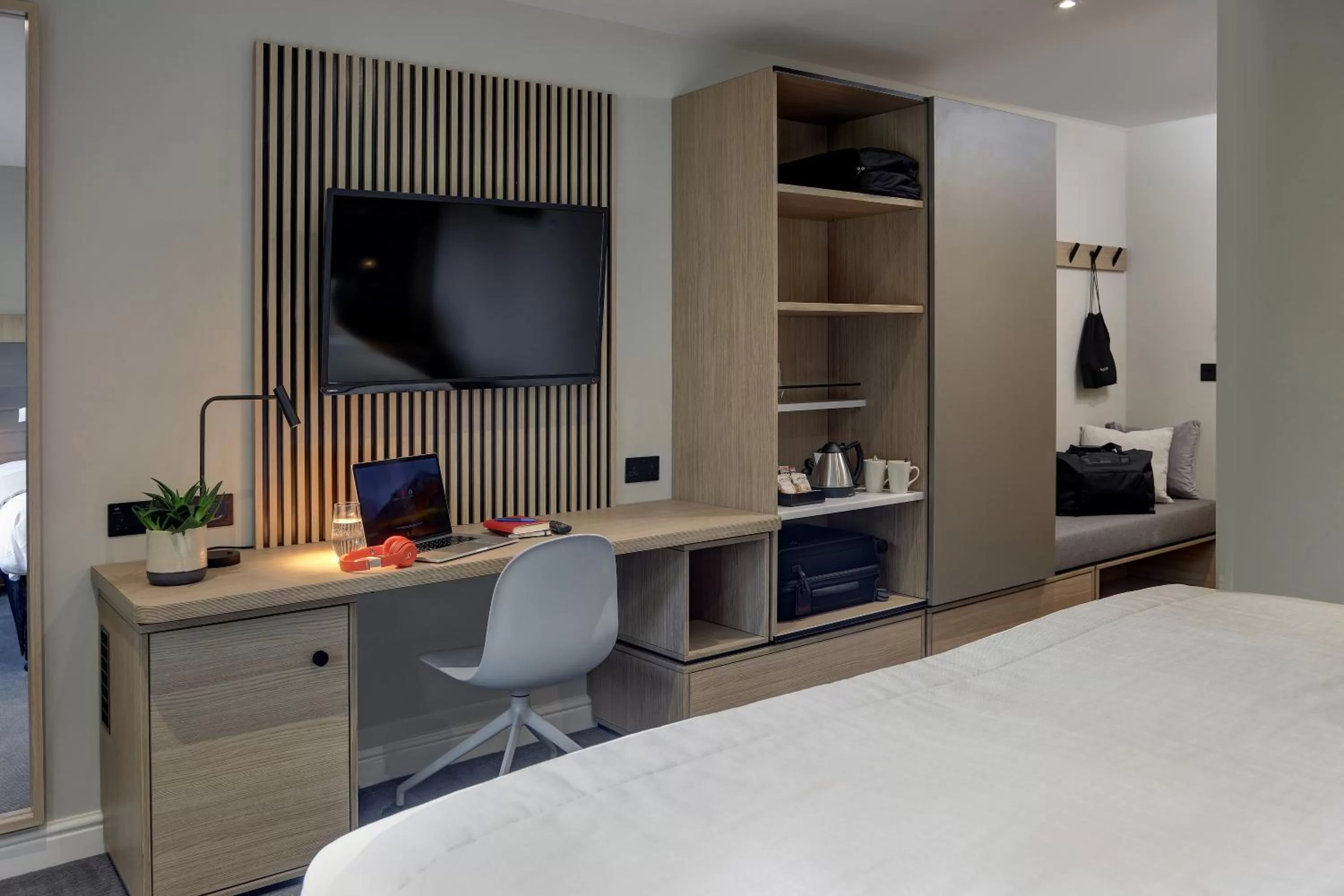 Bed in Mytton Fold Hotel, Ribble Valley