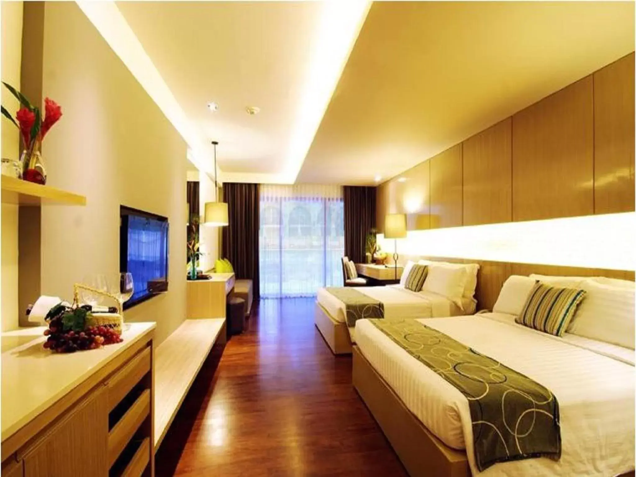 Bed in Phuket Graceland Resort and Spa - SHA Extra Plus