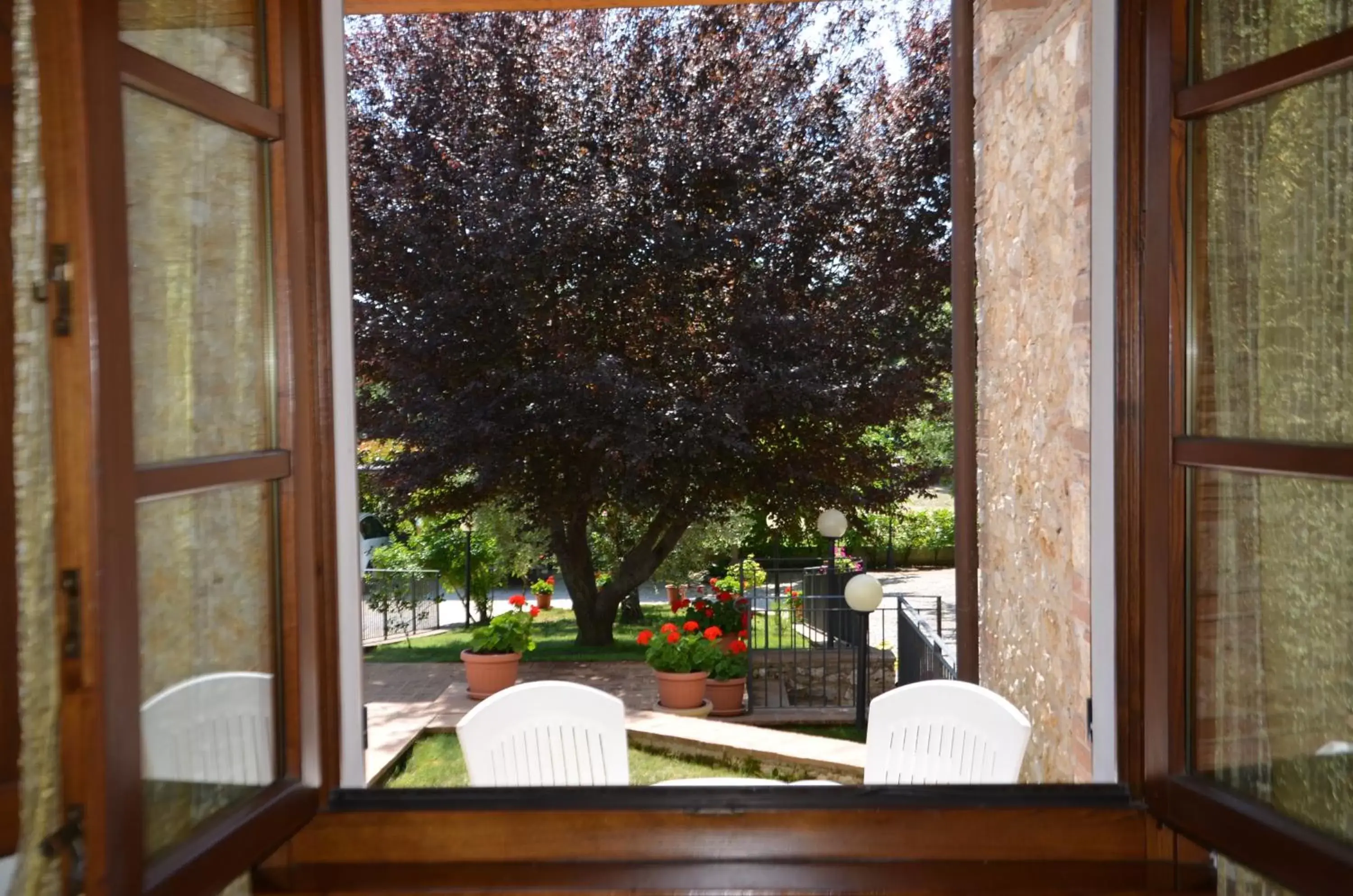 Garden view in Casale Santa Caterina