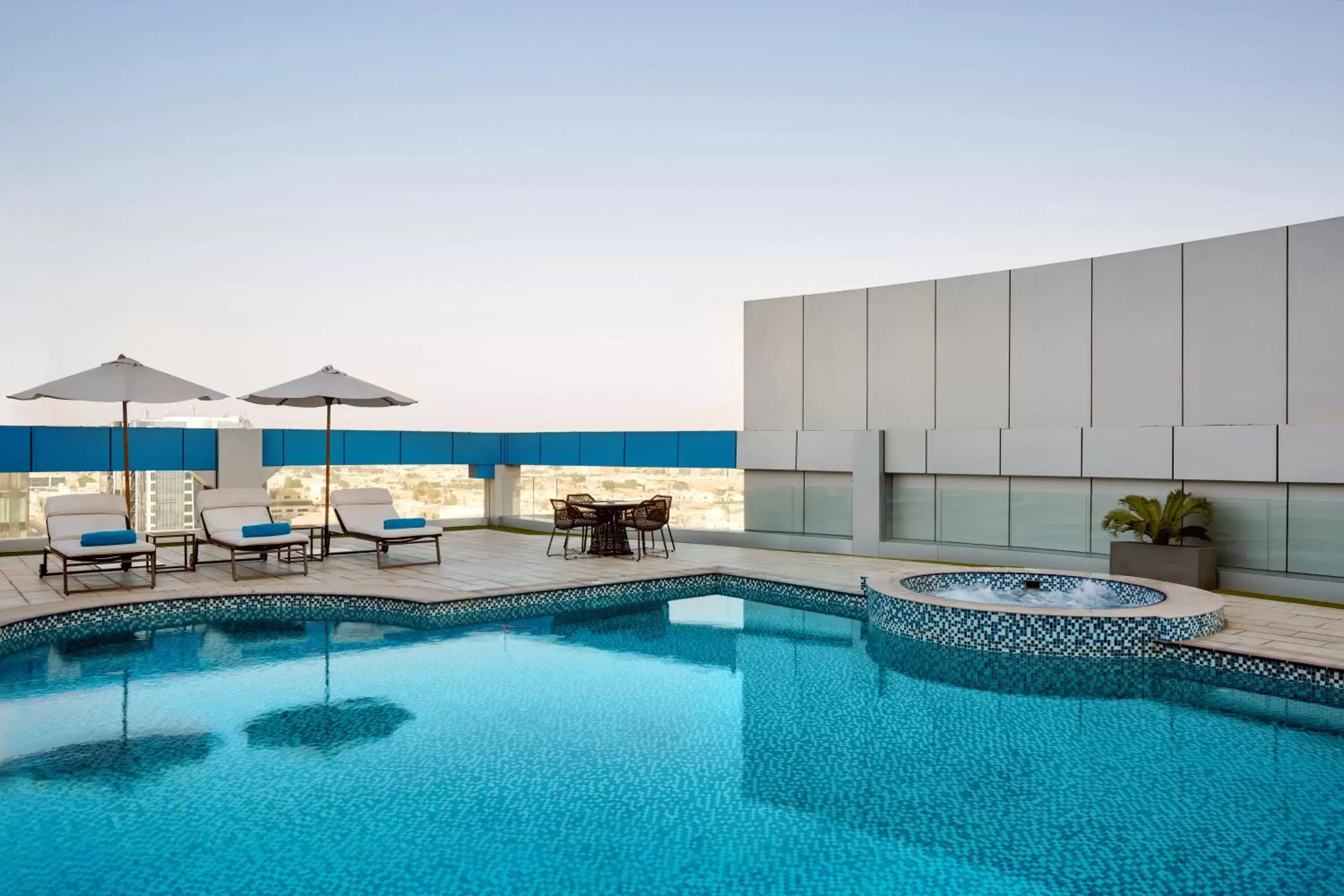 Property building, Swimming Pool in Novotel Jeddah Tahlia