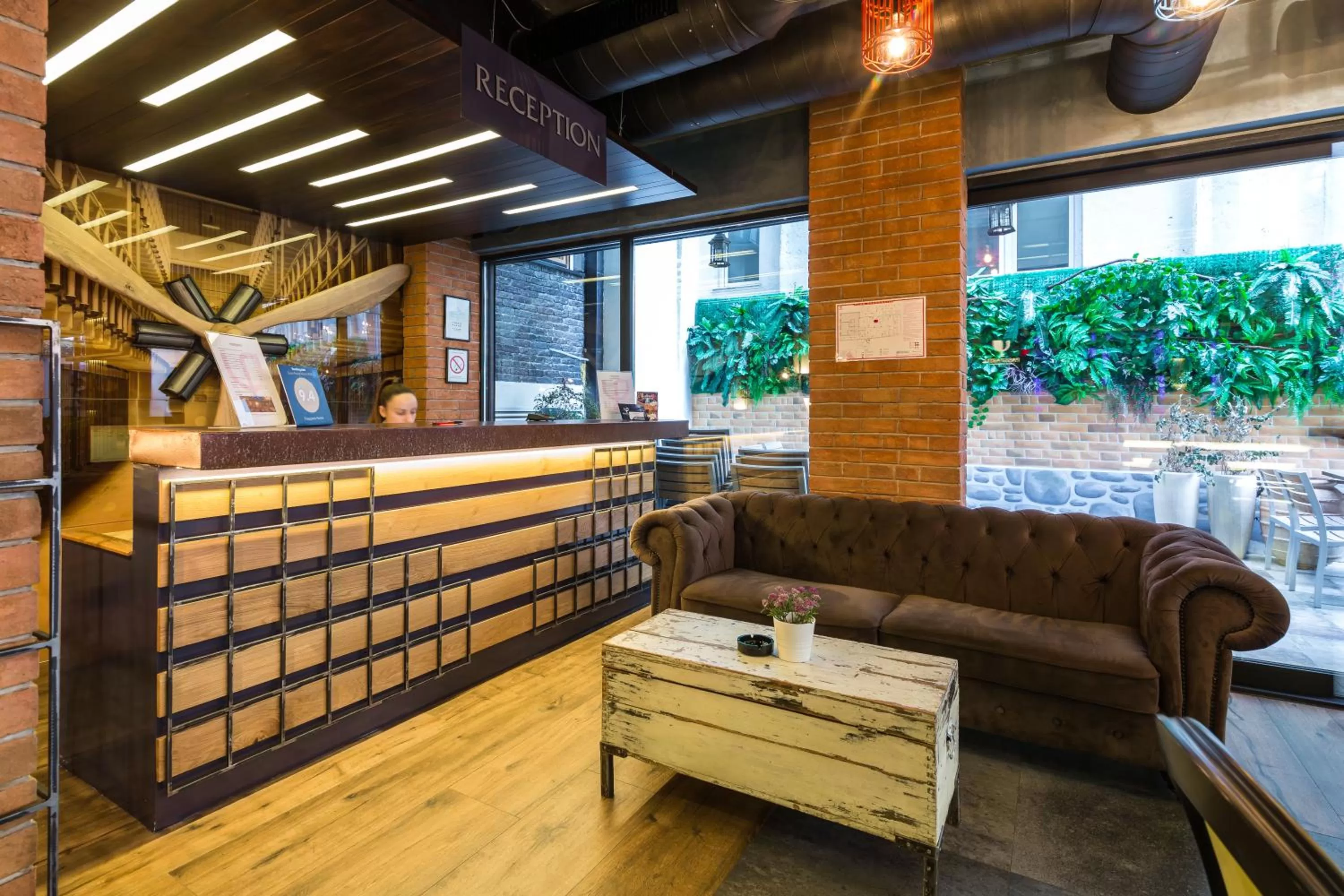 Lobby or reception in Hotel Passpartù Home Garni