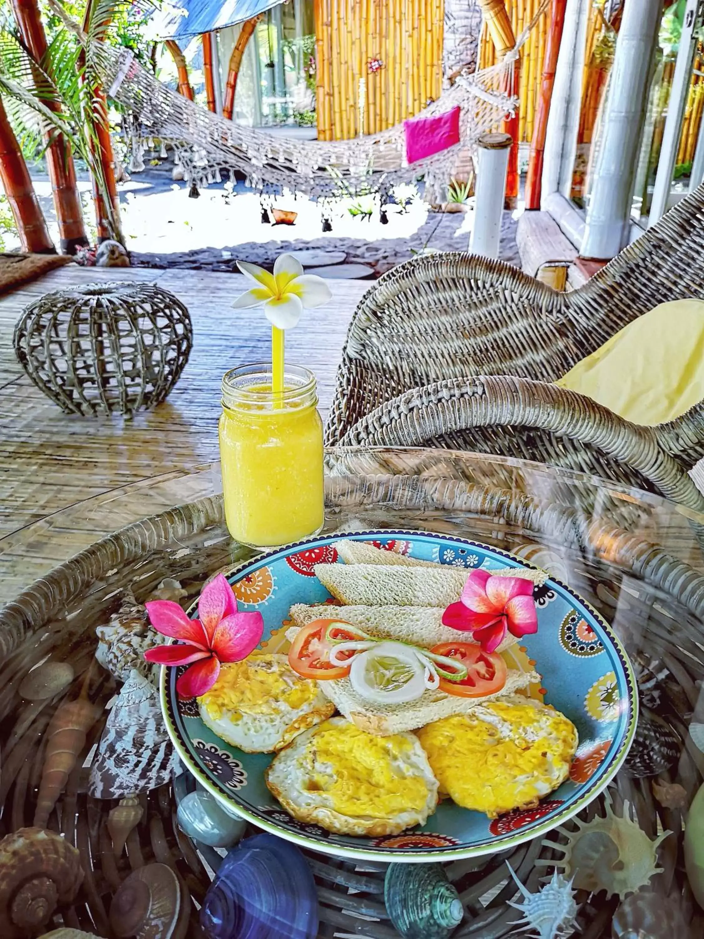 Breakfast in Coconut Garden Beach Resort