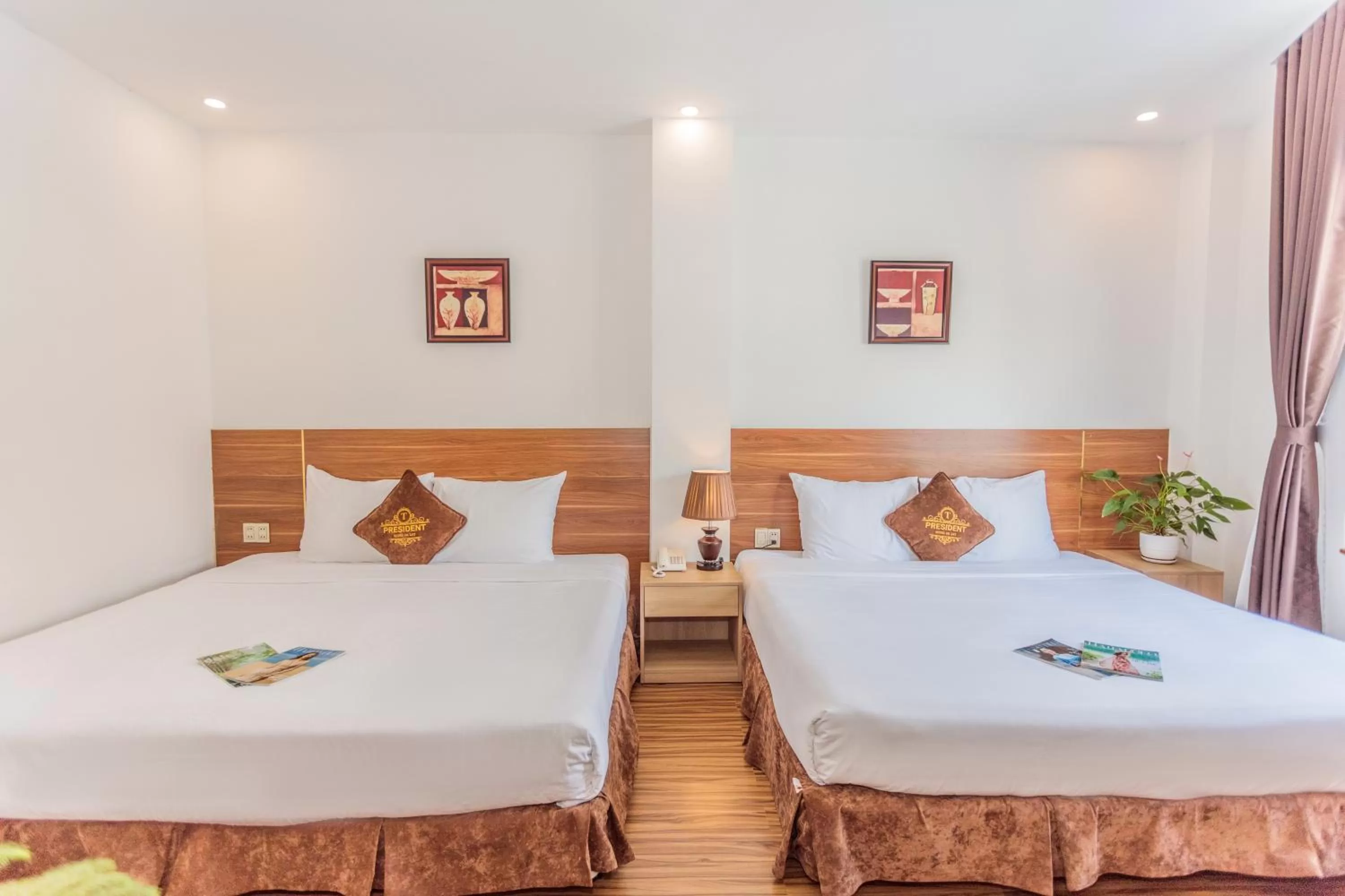 Bed in President Hotel