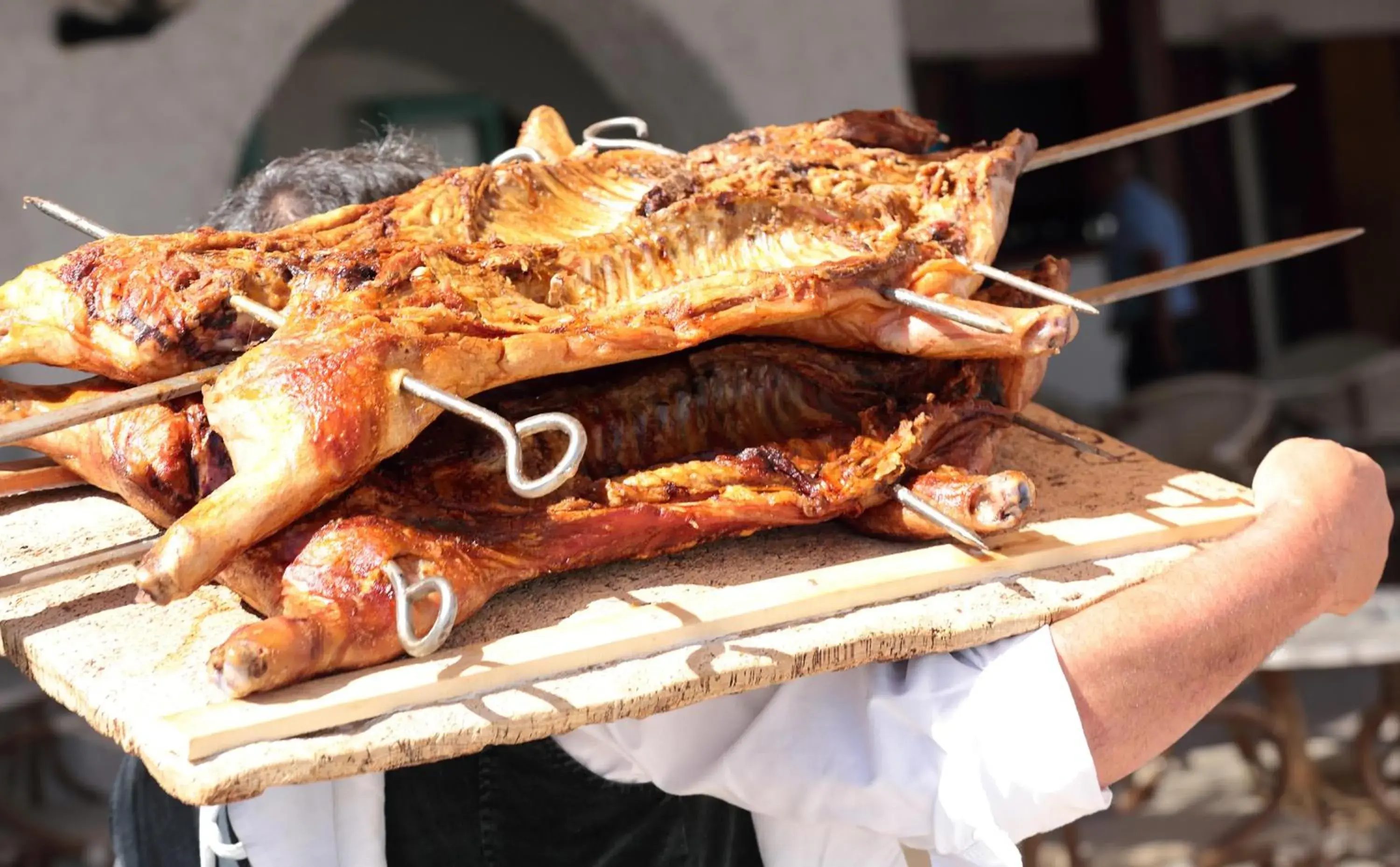 Decorative detail, Food in Hotel Punta Negra