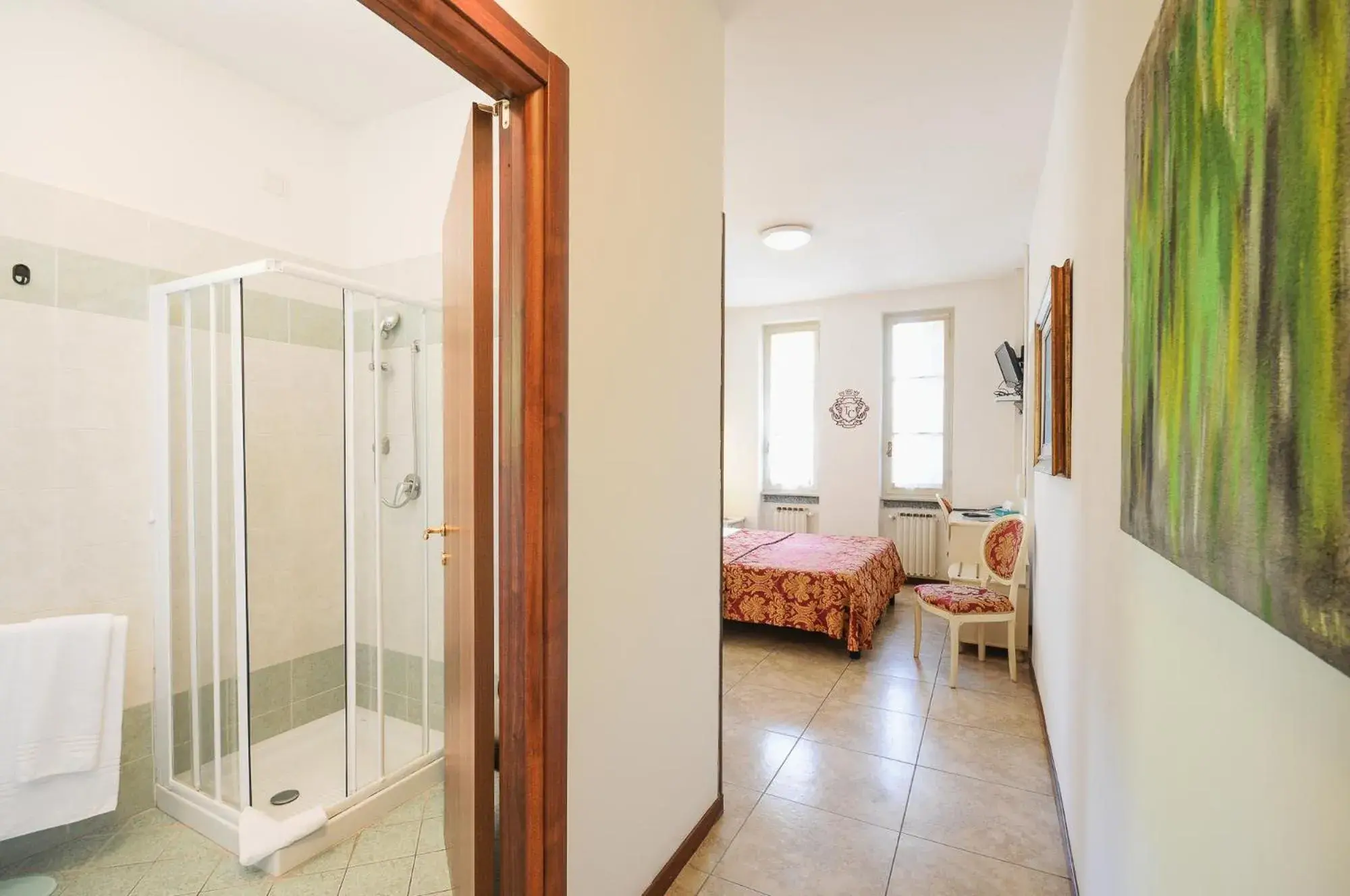 Shower in Hotel Terzo Crotto