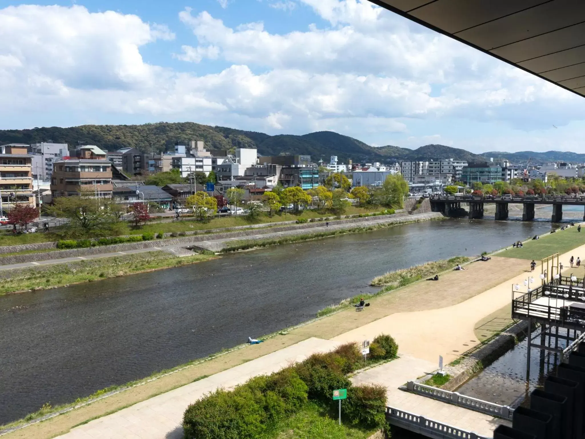 River view in Solaria Nishitetsu Hotel Kyoto Premier