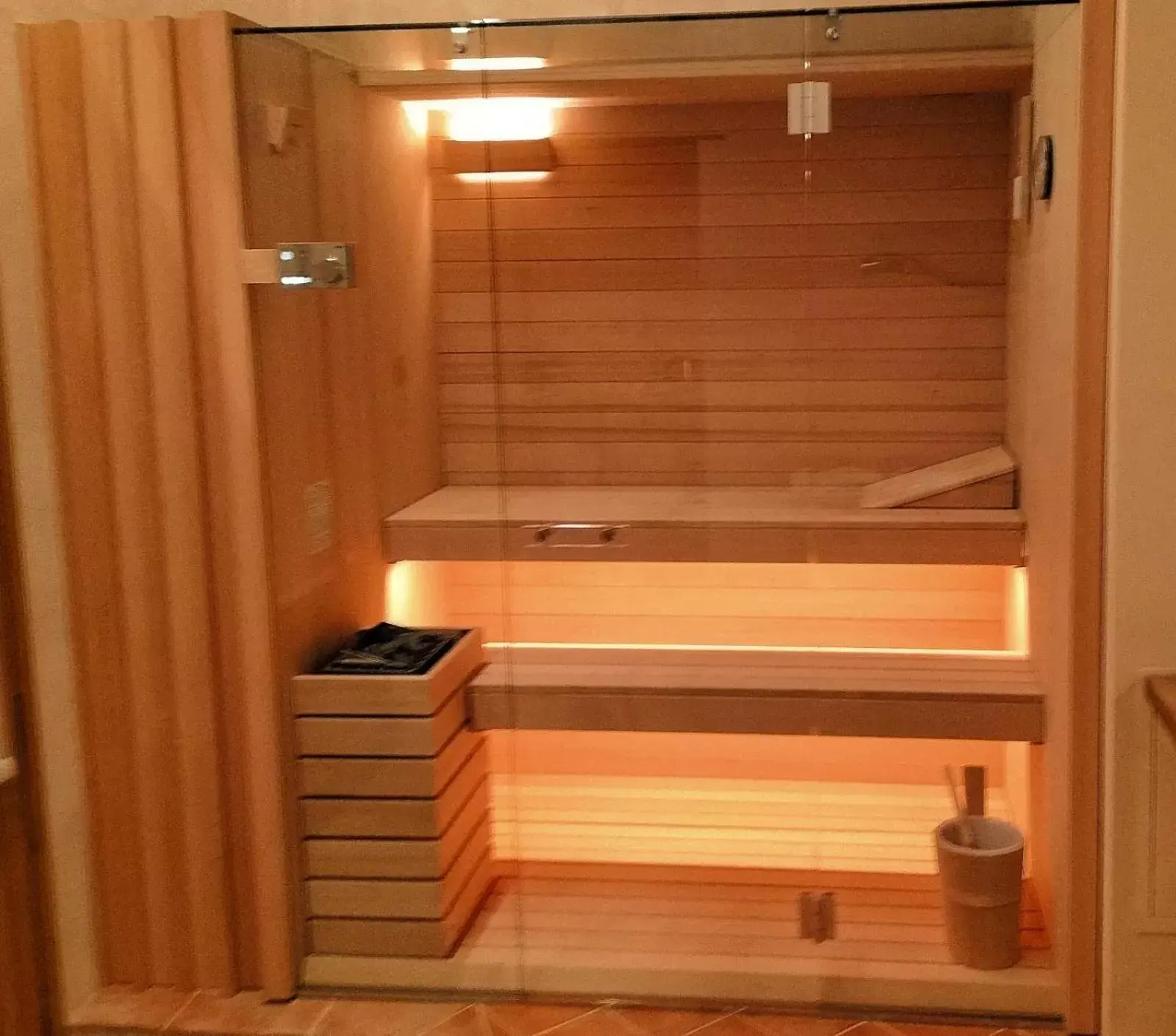 Sauna in Badia Giulia Prestigious Historical B&B