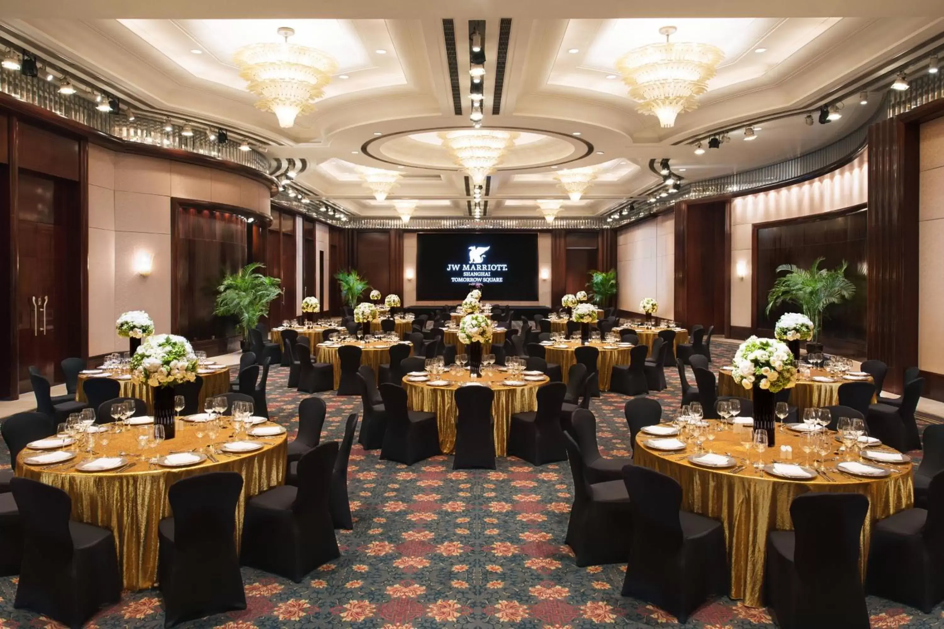 Meeting/conference room, Banquet Facilities in JW Marriott Shanghai at Tomorrow Square