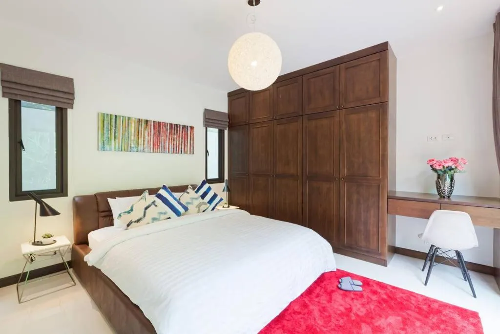 Bedroom, Bed in Inspire Villas Phuket