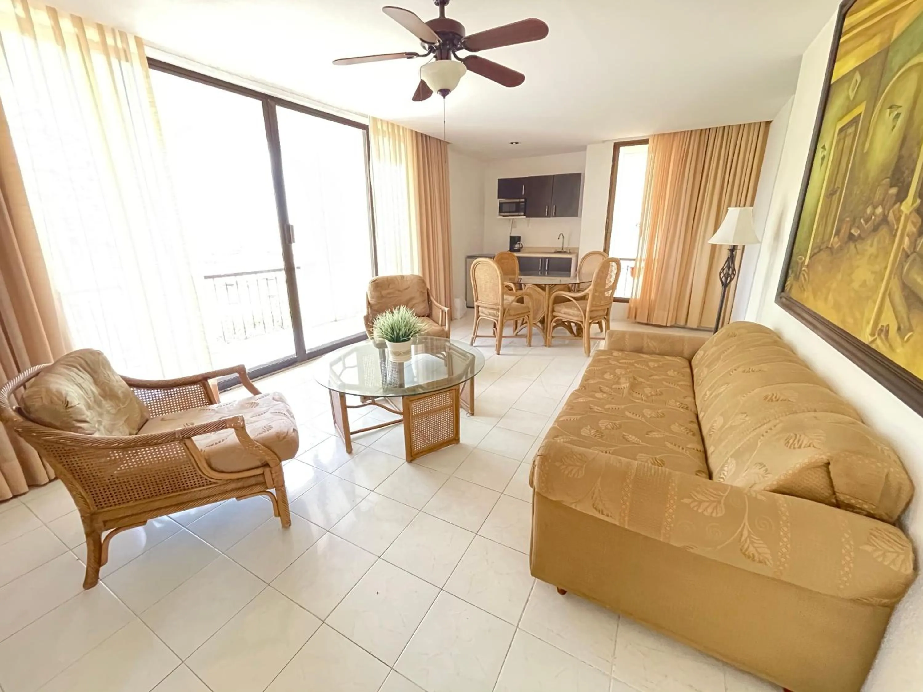 Kitchen or kitchenette in Hotel del Paseo Campeche
