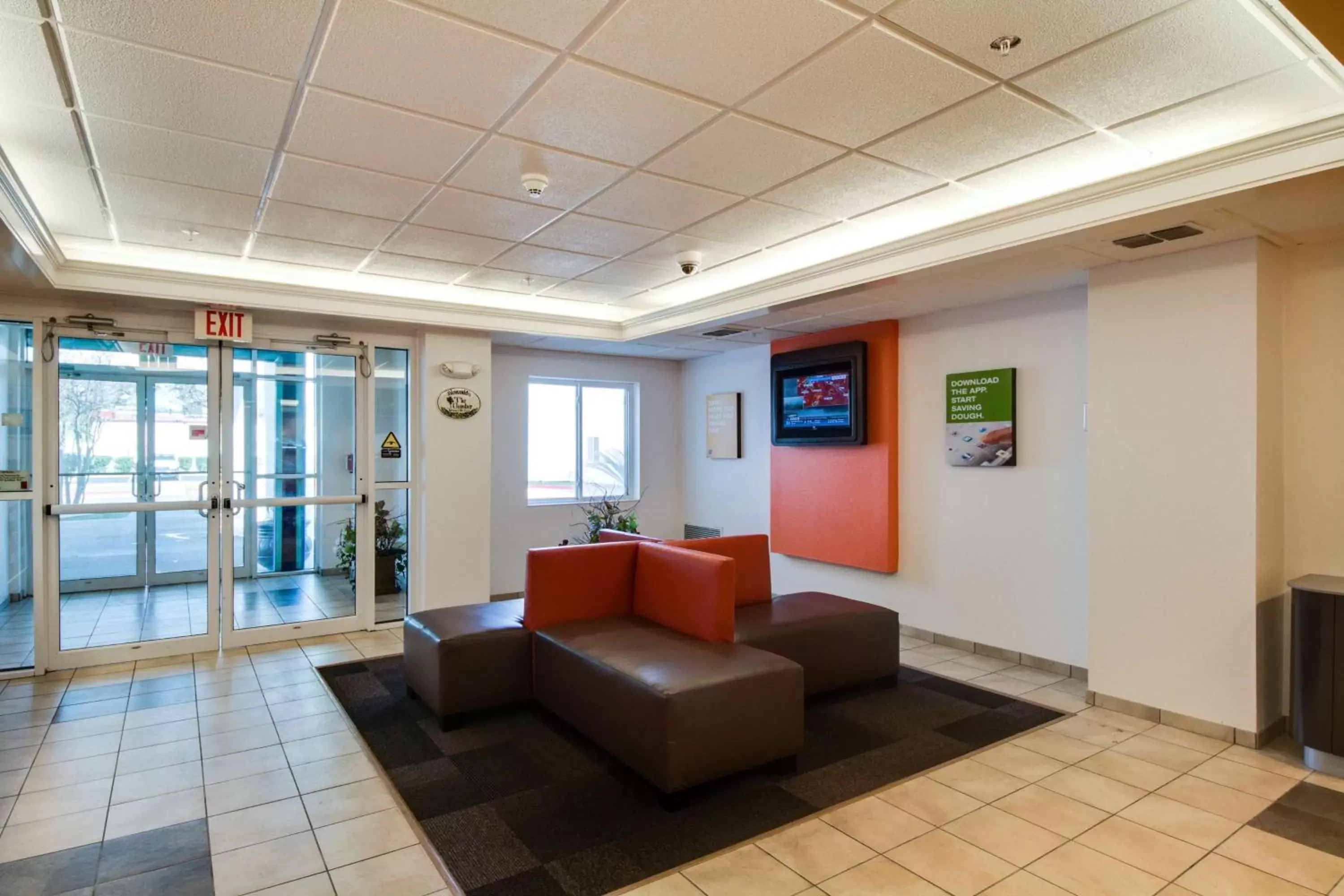 TV and multimedia, Lobby/Reception in Motel 6-Brownsville, TX